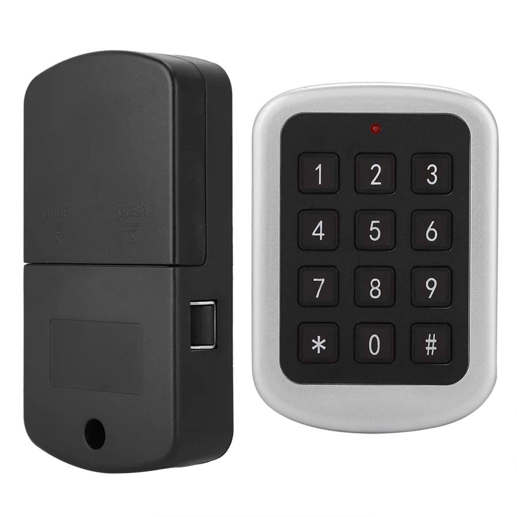 Smart Fingerprint Lock - Electronic Keyless Entry with PIN Code for Home Security, Wardrobe, File Cabinet & Drawer | Secure Storage Protection for Office & Bedroom