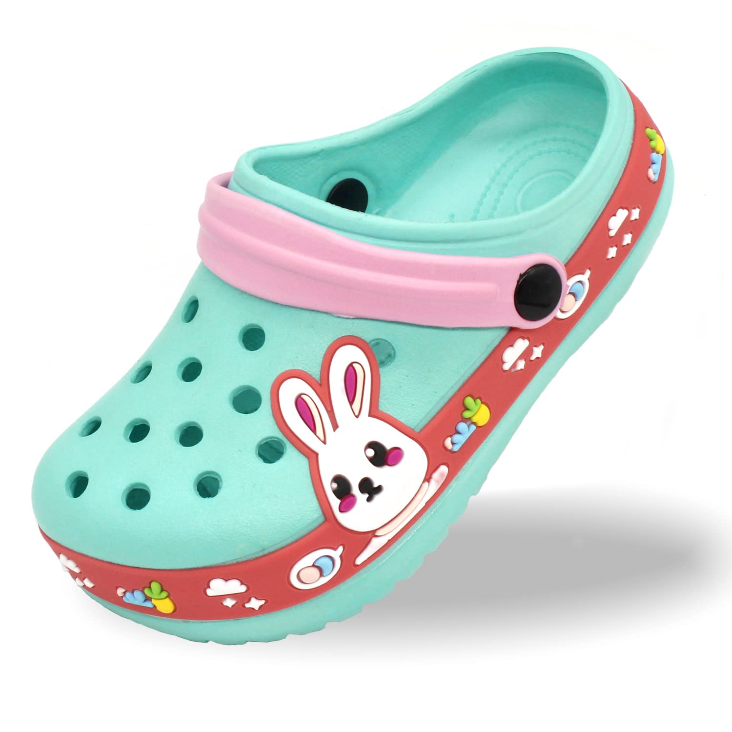 **FolHaoth Toddler Clogs for Boys & Girls - Cute Cartoon Excavator & Racecar EVA Slip-On Sandals | Lightweight, Breathable & Non-Slip | Perfect for Indoor, Outdoor, Beach, Pool & Shower Play**