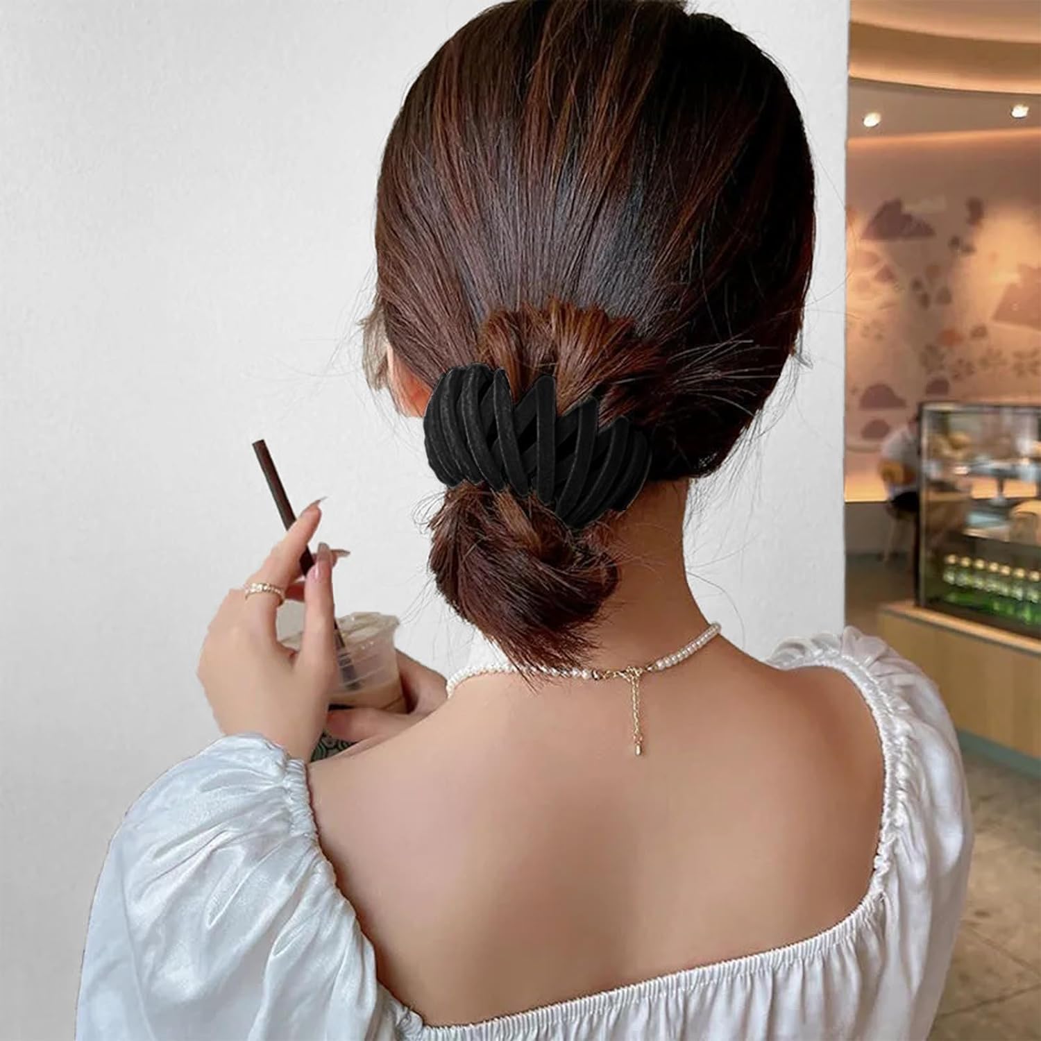 7PCS Women's Hair Clips & Bun Holders for Styling & Parties