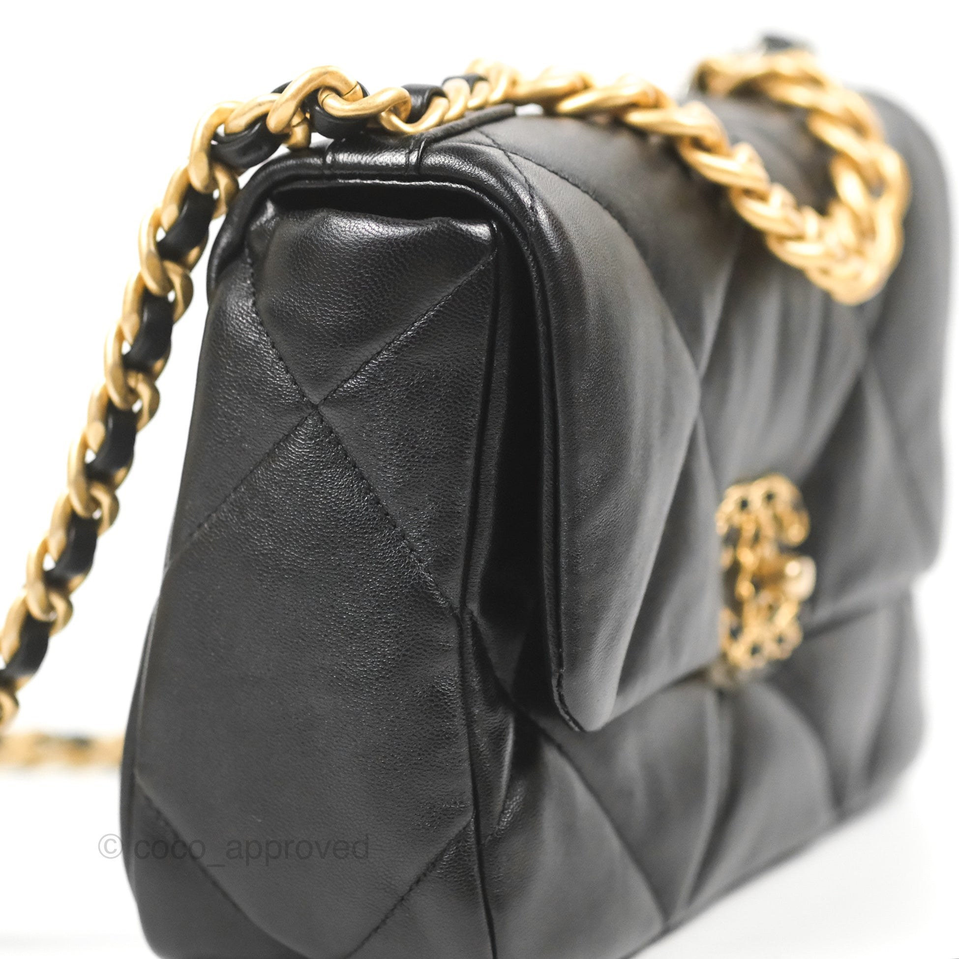Chanel 19 Small Handbag Black Mixed Hardware - Luxury Designer Crossbody Bag for Women, Perfect for Date Night & Evening Events