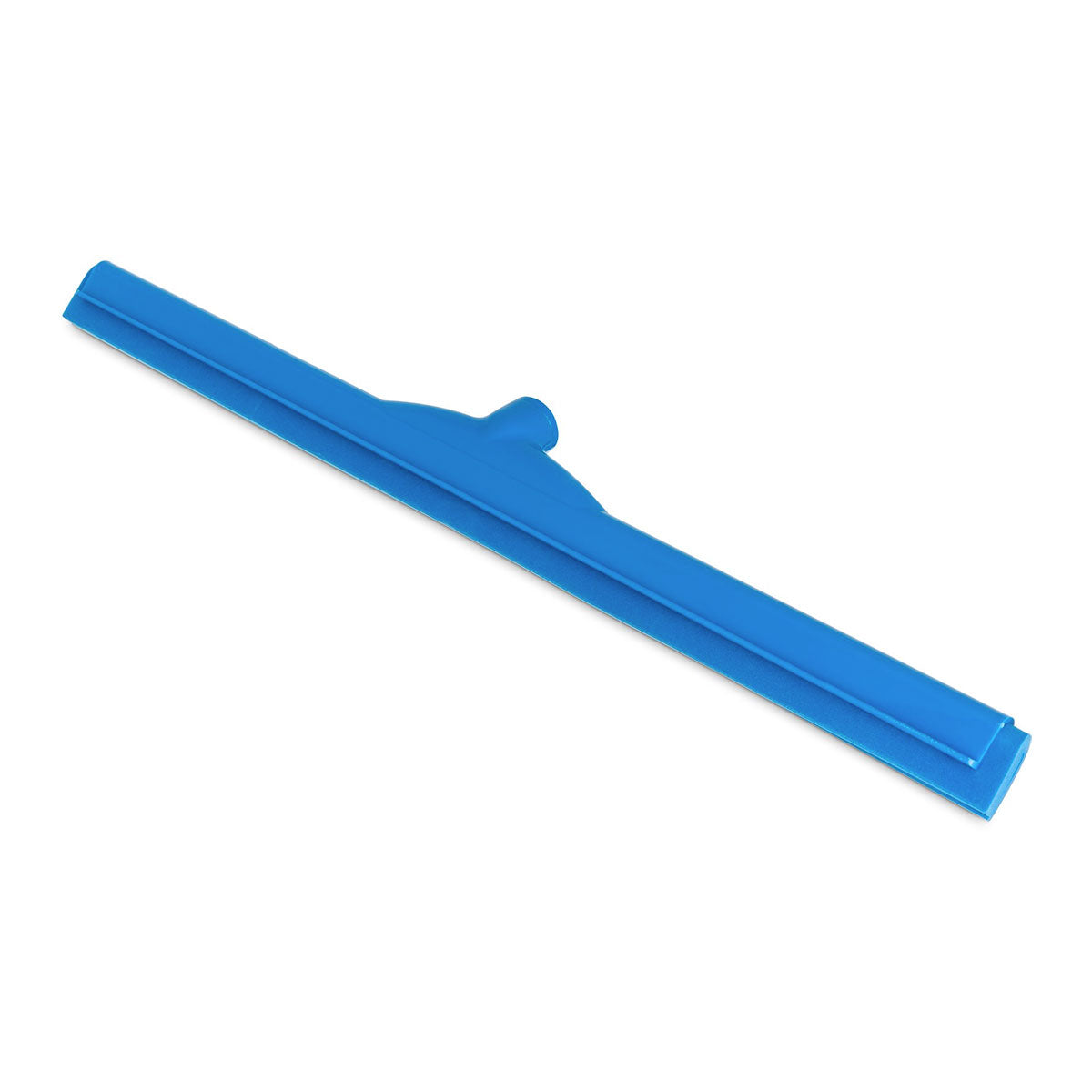 Carlisle 4156814 Sparta Spectrum Hygienic Floor Squeegee - 24 Inch Heavy Duty Rubber Blade for Commercial & Home Use - Blue - Ideal for Kitchen, Bathroom, Garage & Pool Cleaning