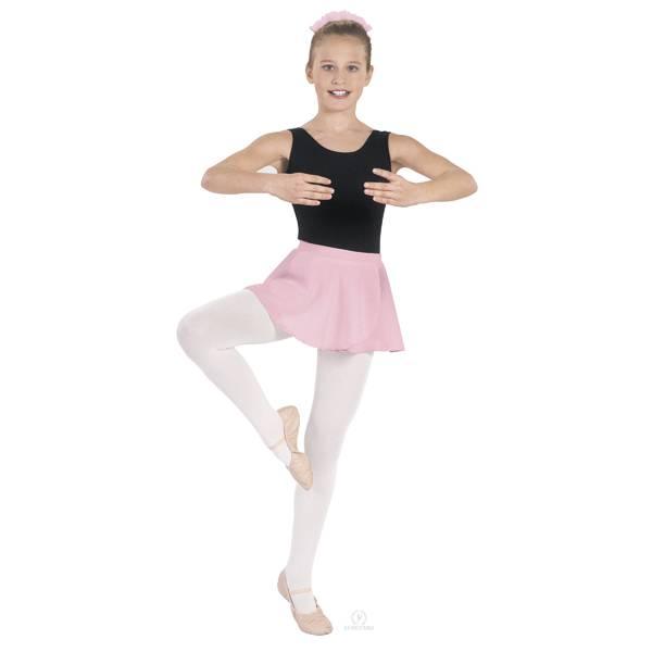 Eurotard Girls' Pull-On Skirt - Comfortable Stretch Waistband Ballet Dance Skirt for Kids - Perfect for Dance Class, Playtime & Special Occasions