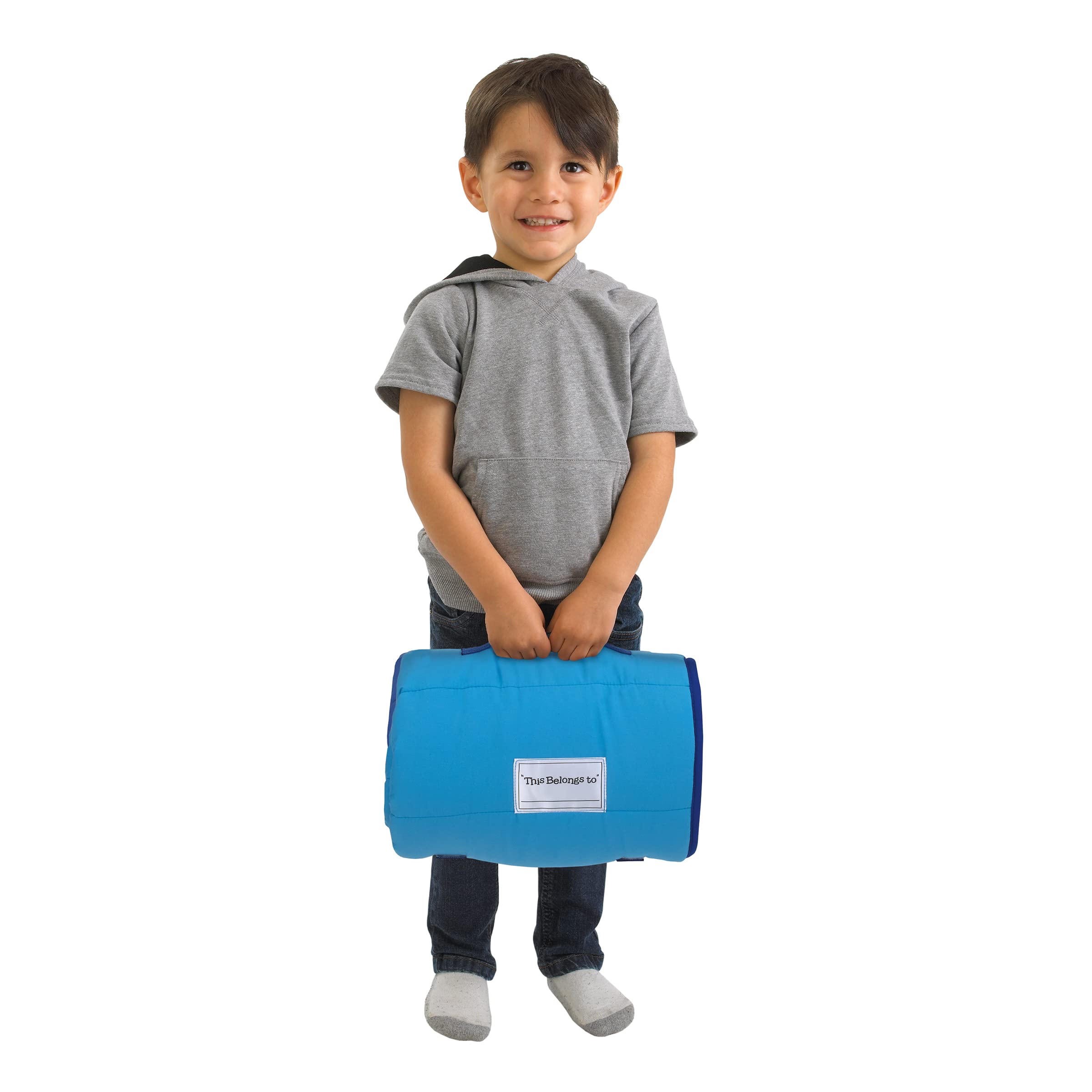 NOJO Toddler Nap Mat - Soft & Comfortable Portable Sleeping Mat for Daycare, Preschool & Travel - Machine Washable & Lightweight for Kids Ages 2-5