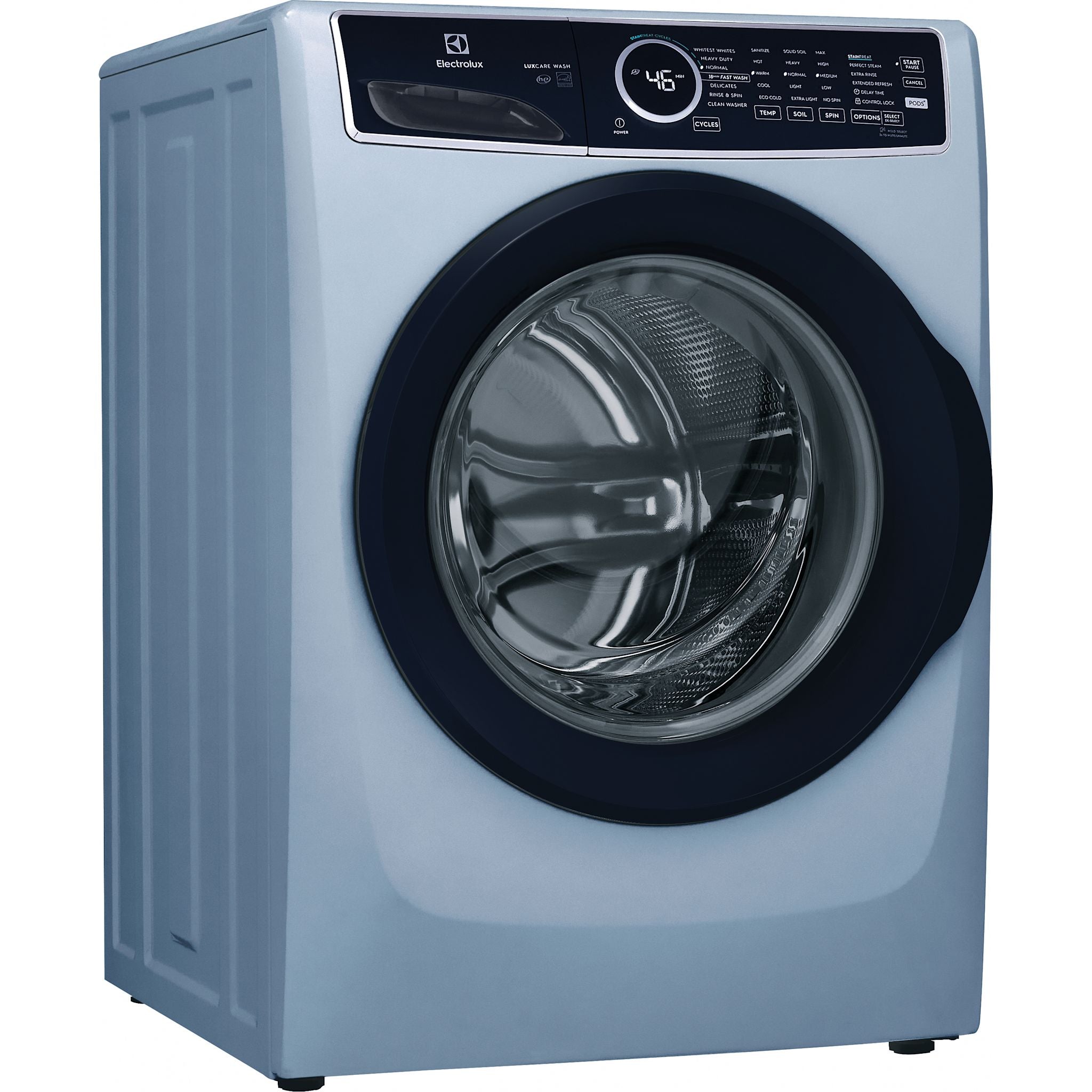 Electrolux ELFW7437AG Front Load Washing Machine - Energy Efficient, 4.5 cu. ft. Capacity, Glacier Blue | Perfect for Laundry Rooms, Apartments & Small Spaces