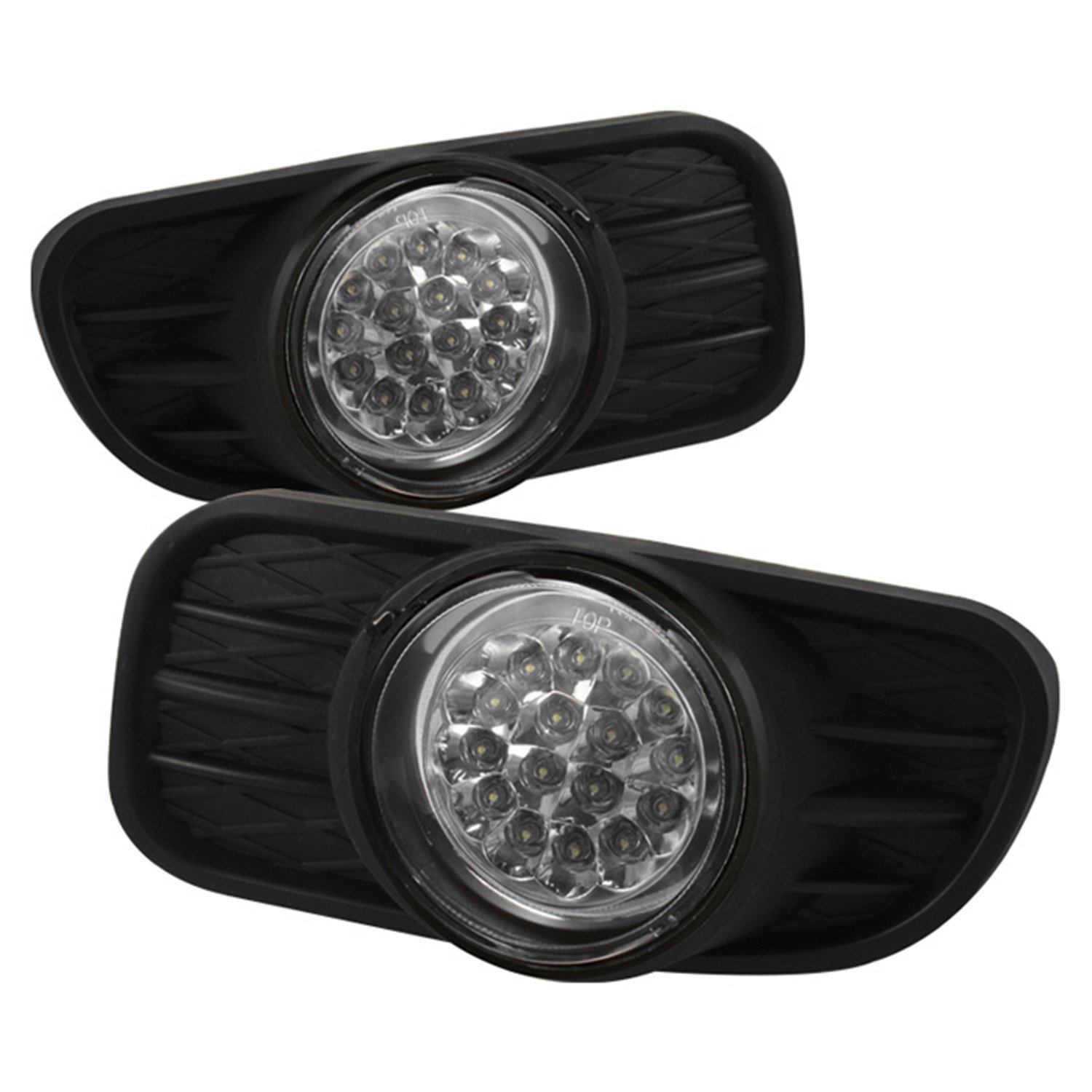 Spyder Auto FL-LED-JGC99-C Clear LED Fog Lights for Jeep Grand Cherokee 2011-2021 - Bright Off-Road & Night Driving Visibility