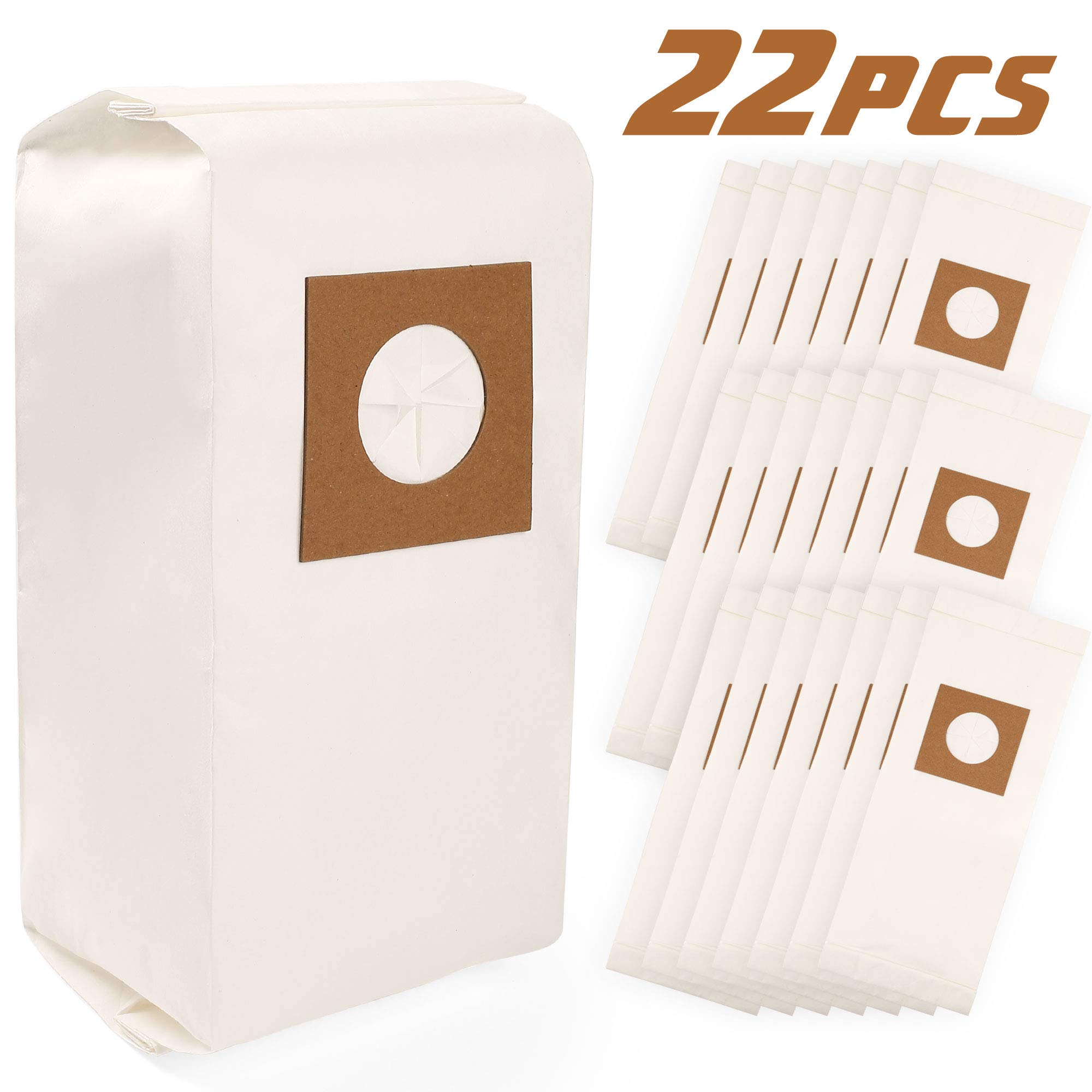 LotFancy 22 Pack Upright Vacuum Bags for Hoover Type Y Z Windtunnel #4010100Y - Micro Filtration Replacement Vacuum Cleaner Bags | Compatible with Hoover WindTunnel Upright Vacuums | Ideal for Pet Hair, Allergies & Deep Cleaning