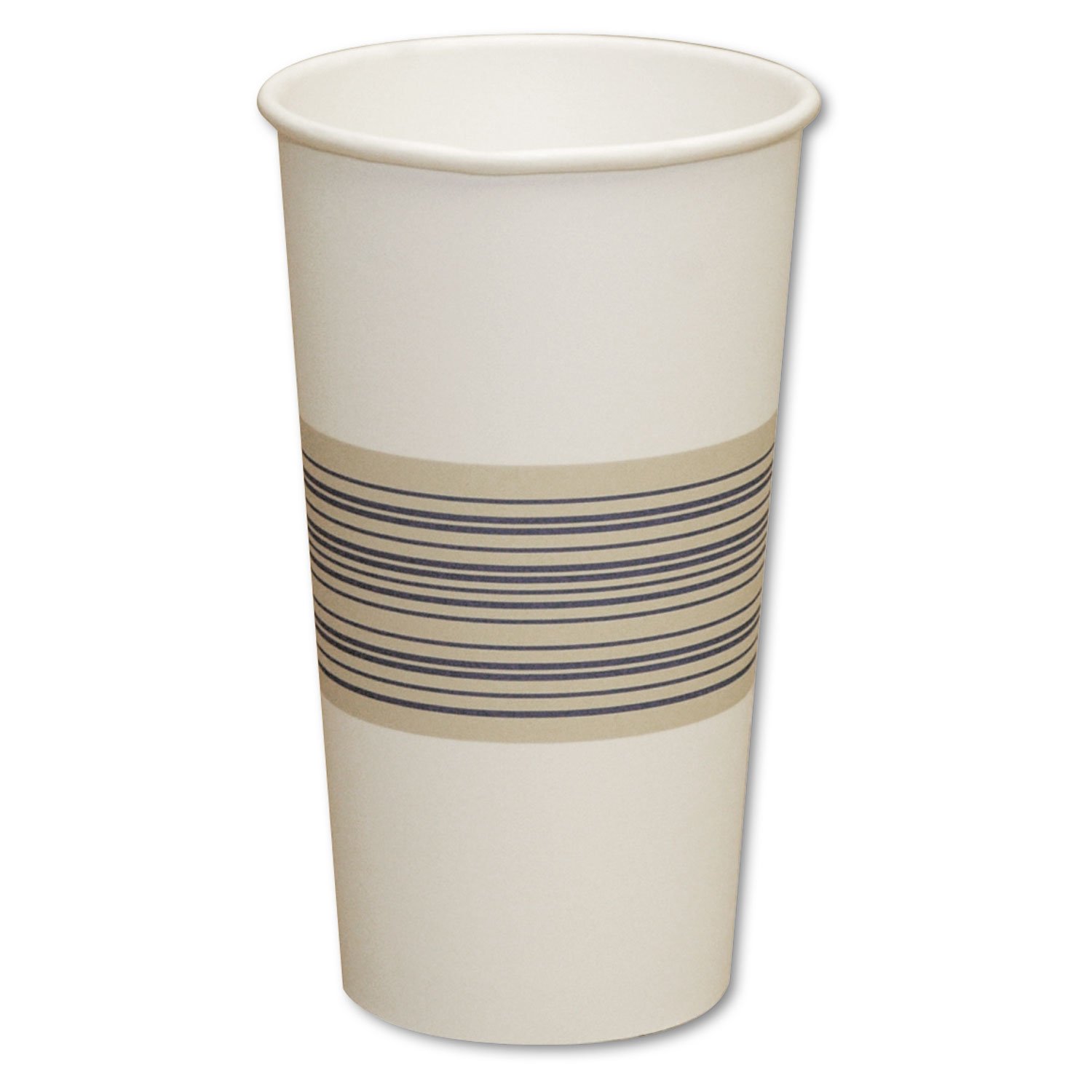 Boardwalk® 20 oz Paper Hot Cups - Disposable Coffee Cups for Office, Home & Cafes - Eco-Friendly & Leak-Proof Hot Beverage Containers