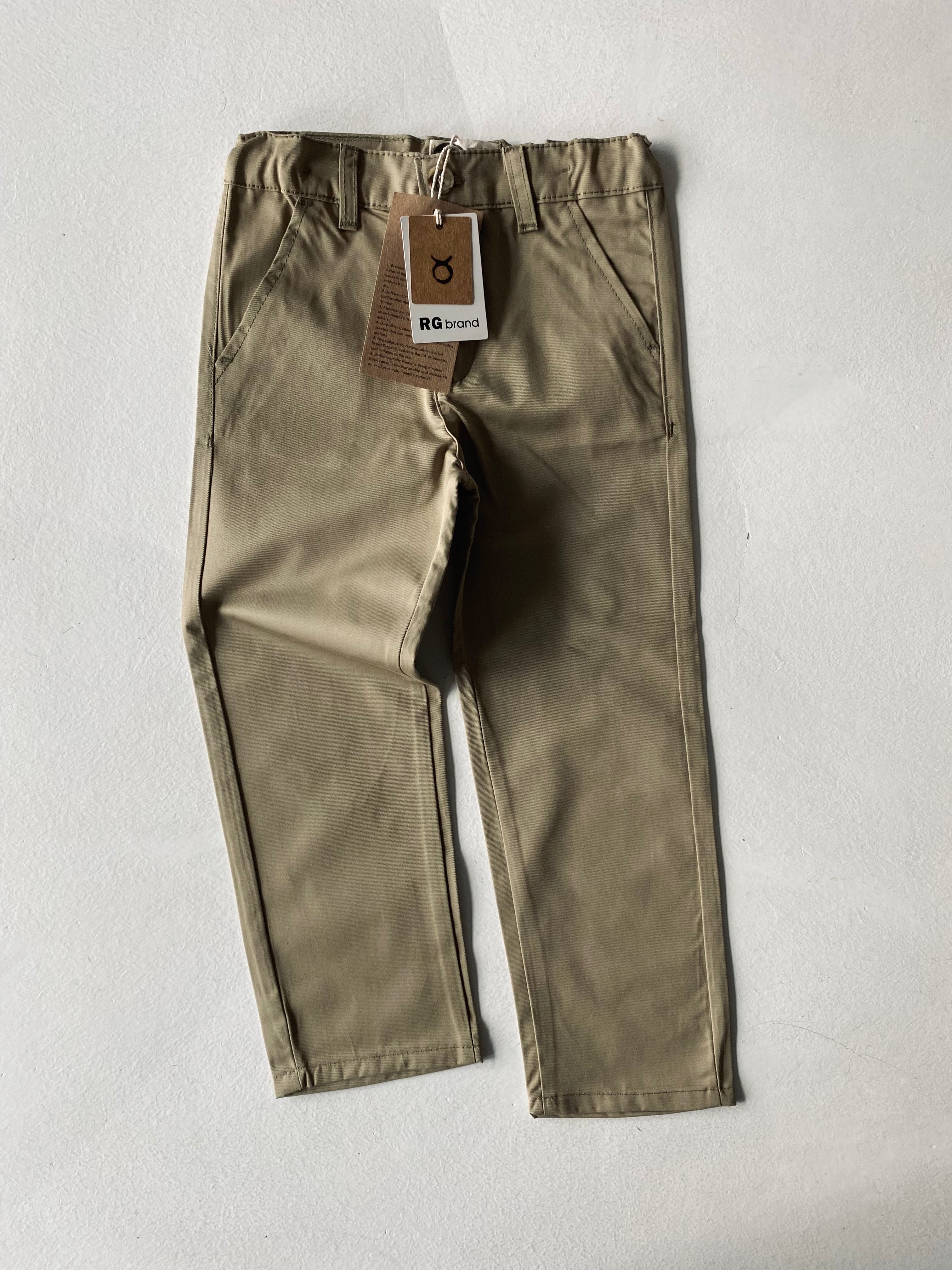 Kids Gabardine Pants - Durable & Comfortable Trousers for Boys & Girls - Perfect for School, Play & Outdoor Activities