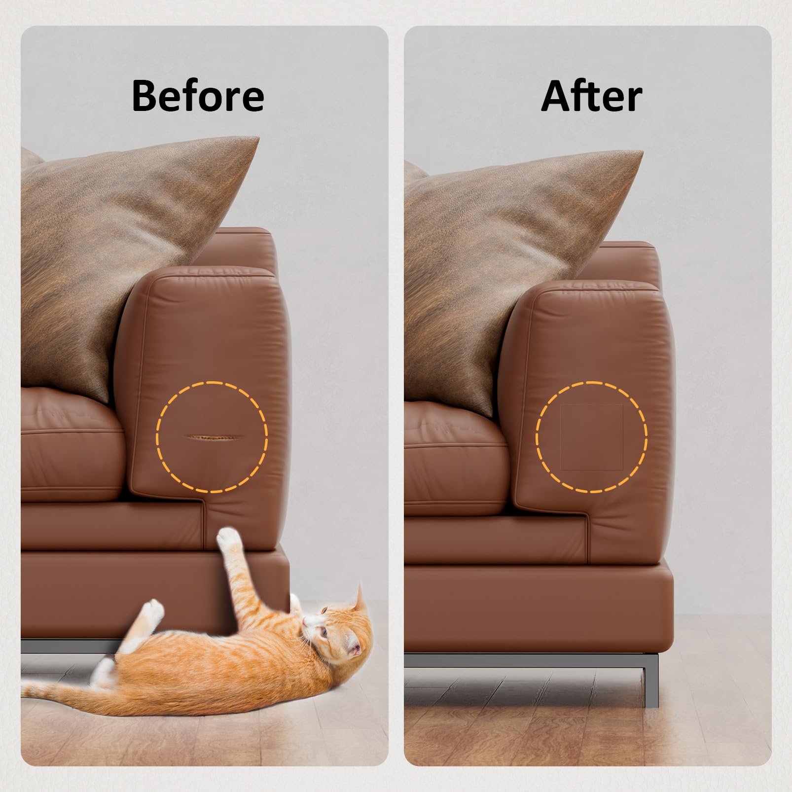Premium Self-Adhesive Leather Repair Patch Kit (5.9