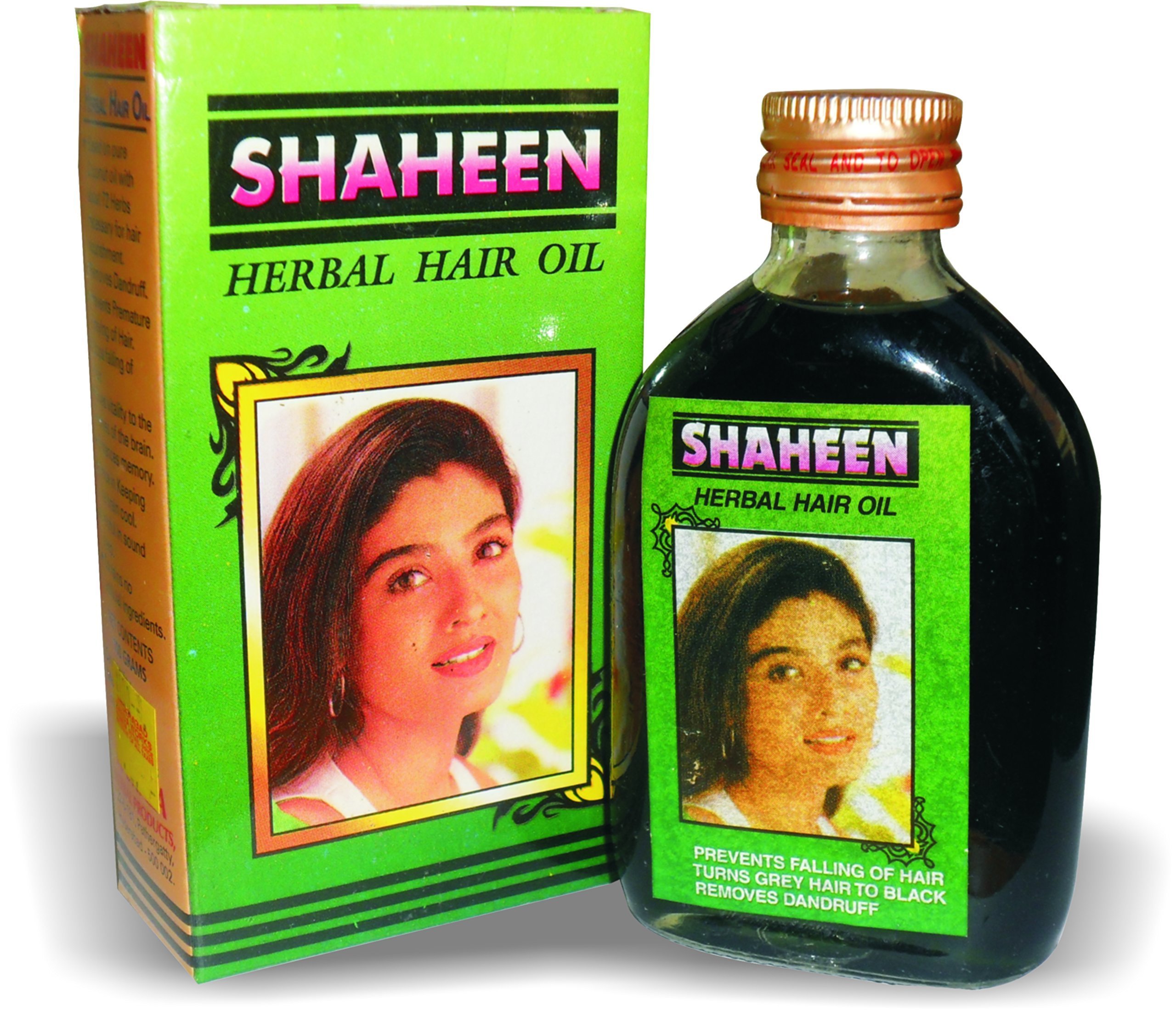 Shaheen Herbal Hair Oil - 100ml Natural Hair Growth Treatment for Dry, Damaged Hair - Promotes Thickness & Shine - Perfect for Daily Use & Scalp Massage