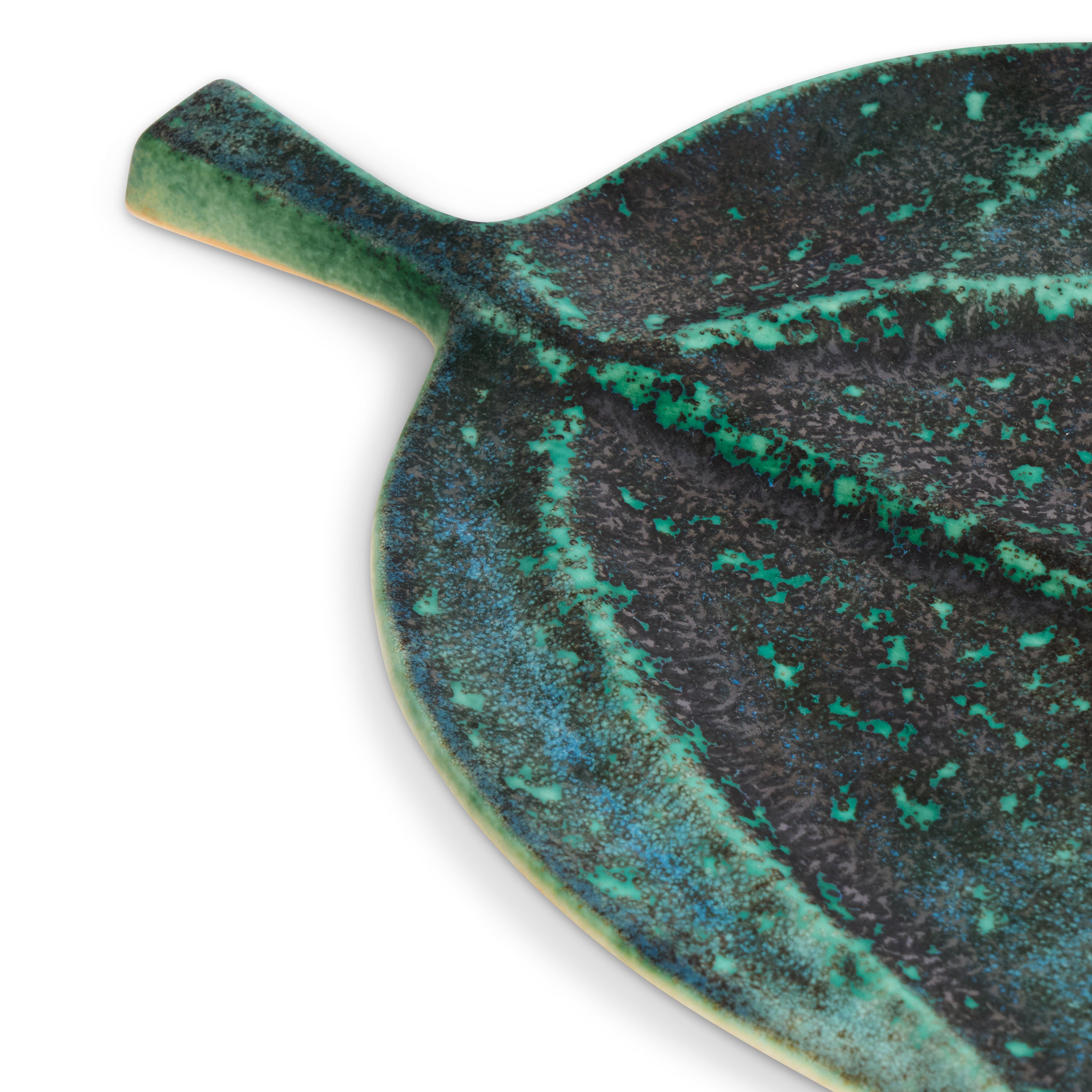 Handmade Cenote Leaf Platter - Medium Size Eco-Friendly Serving Tray for Dining, Entertaining & Home Decor | Perfect for Parties, Weddings & Rustic Tablescapes