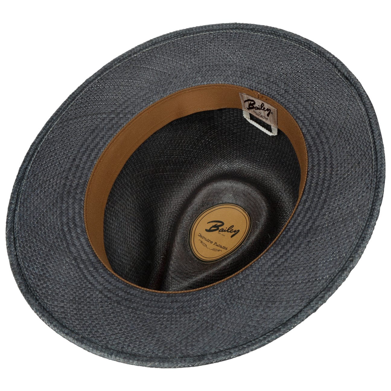 Stansfields Panama Hat by Bailey 1922 - Premium Straw Fedora Hat for Men & Women - Sun Protection & Summer Style - Perfect for Beach, Travel, and Outdoor Events