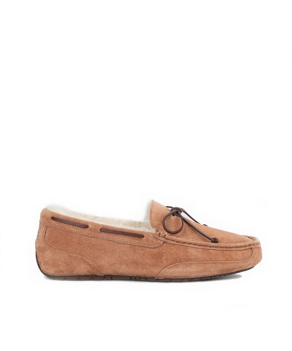 Men's Arlie UGG Moccasin Slippers - Genuine Sheepskin Indoor/Outdoor House Shoes for Winter Comfort & Warmth | Perfect Cozy Gift for Him, Home Lounging & Casual Wear