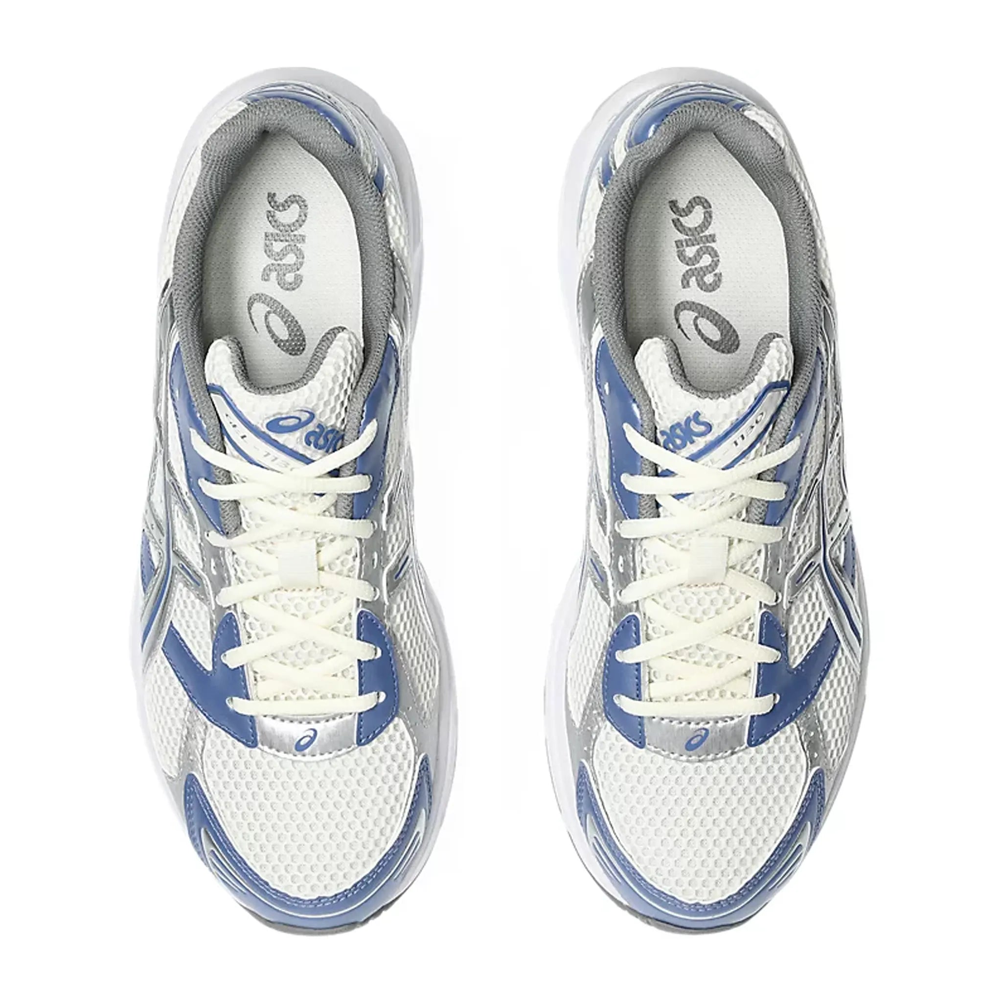 ASICS Gel 1130 Running Shoes for Men - Cream Blueberry Retro Sneakers | Lightweight Cushioned Comfort for Jogging, Gym & Casual Wear