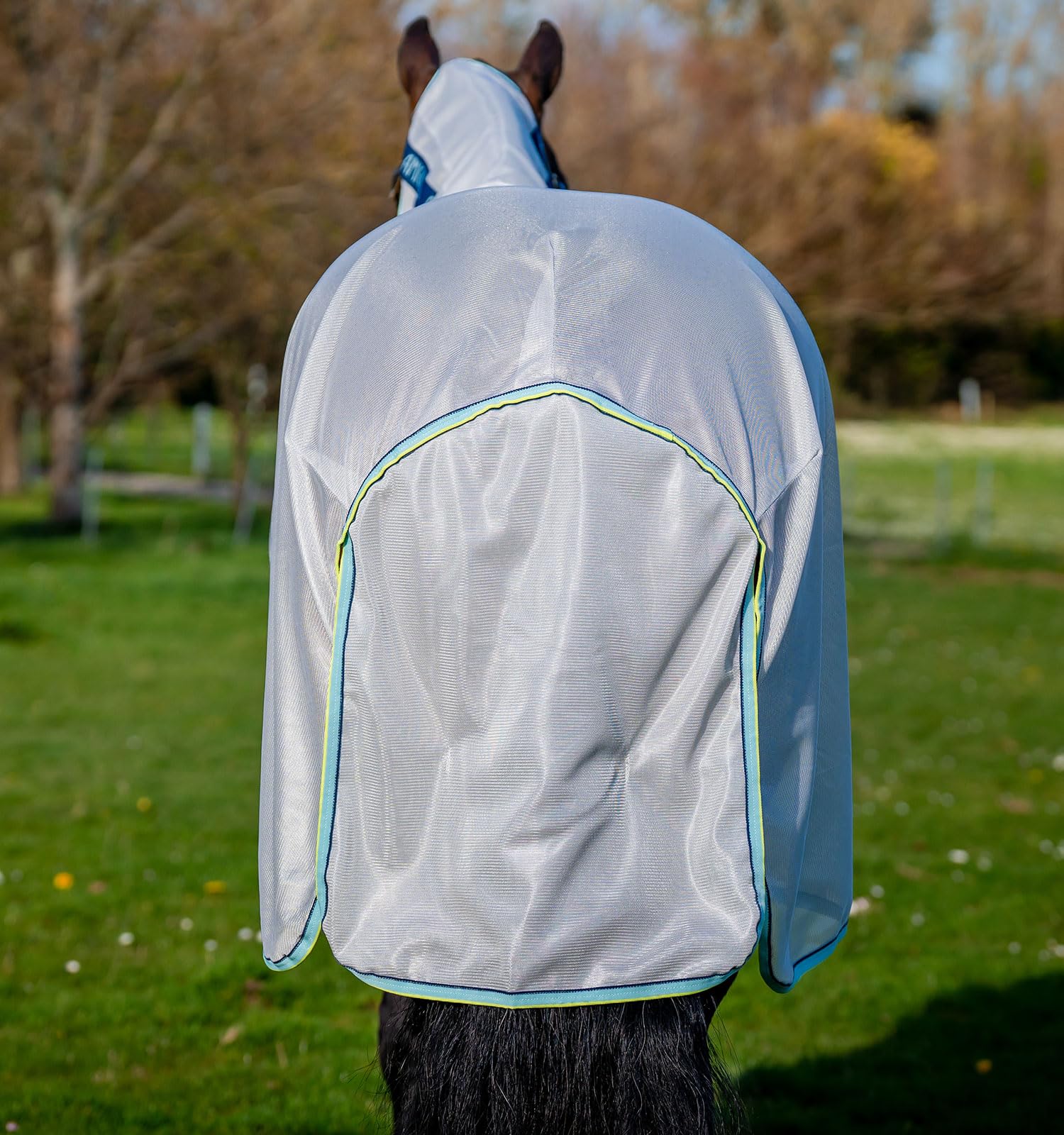 Horseware® Amigo® XL Bug Rug Fly Sheet with Disc Front Closure - Lightweight 0g Protection for Horses - Ideal for Summer Riding, Pasture, and Fly Control