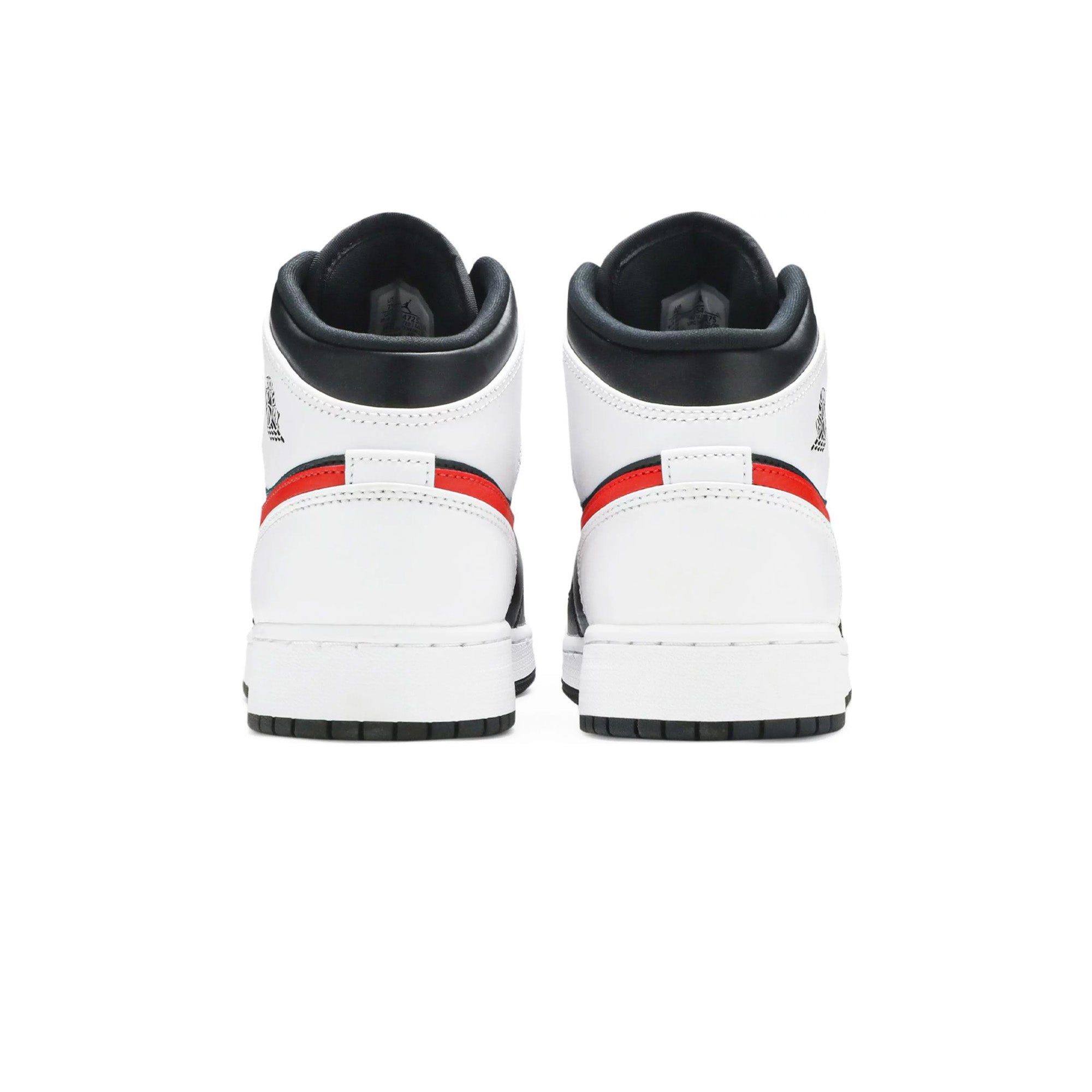 Air Jordan 1 Mid 'Chile Red' GS Basketball Shoes for Girls - Stylish Sneakers for School, Sports & Street Fashion