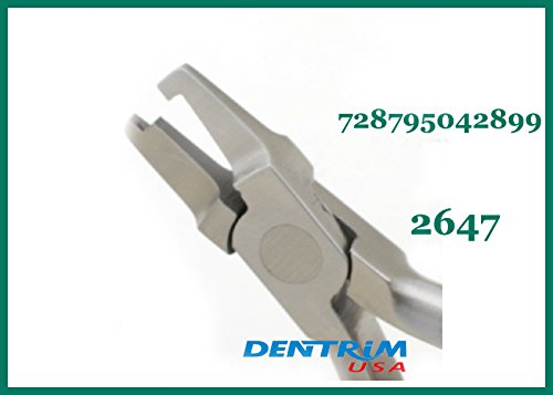 Orthodontic Pliers for Crown Shell Removal - Dental Tools for Braces & Orthodontics - Perfect for Dentists & Orthodontic Clinics