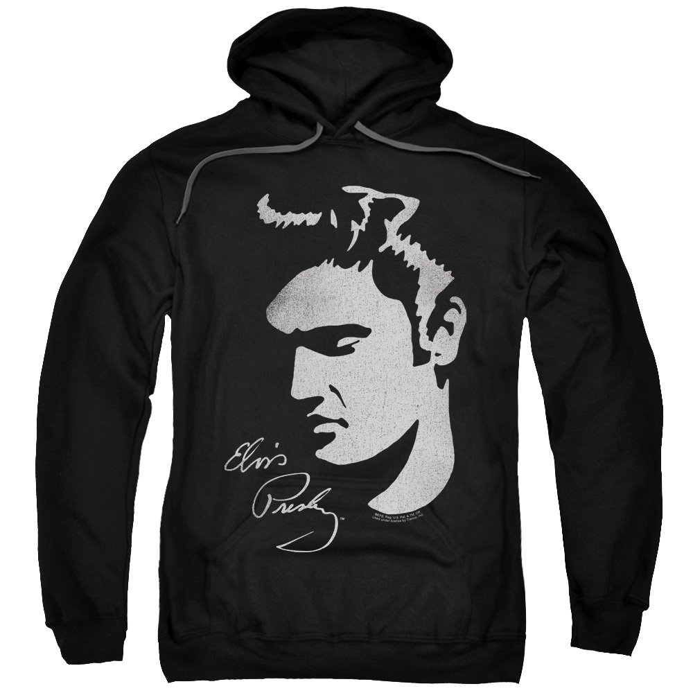 Elvis Presley Vintage Style Unisex Pullover Hoodie for Men & Women - Casual Wear, Music Fan Gift, Concert Outfit