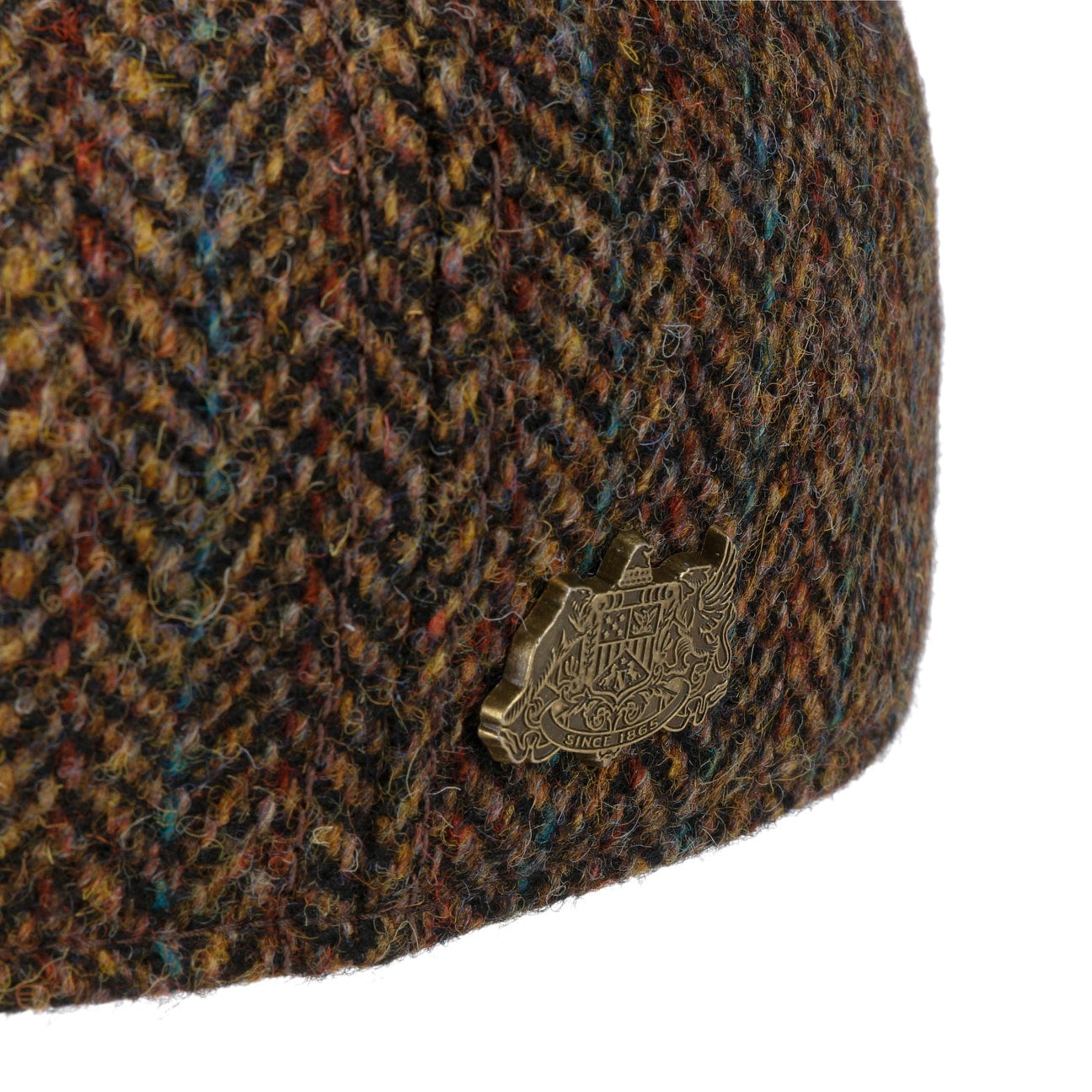 Stetson Texas Harris Tweed Cap for Men - Classic Wool Hat for Outdoor, Casual & Winter Wear