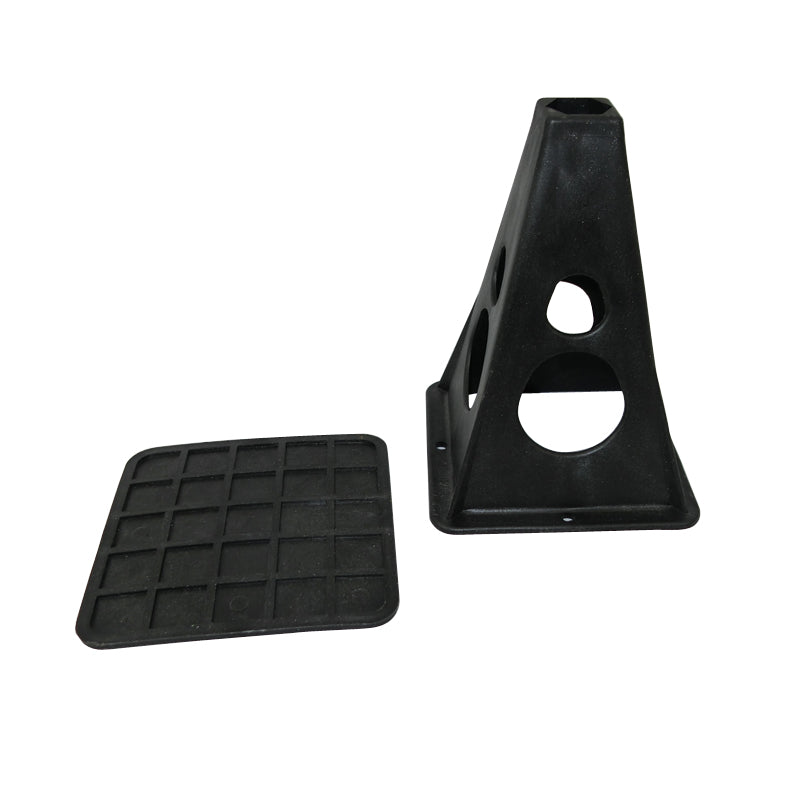 Caravan Stabilizer Stands (Pair) CVS01 - Heavy Duty RV Leveling Jacks for Camping & Travel Trailers