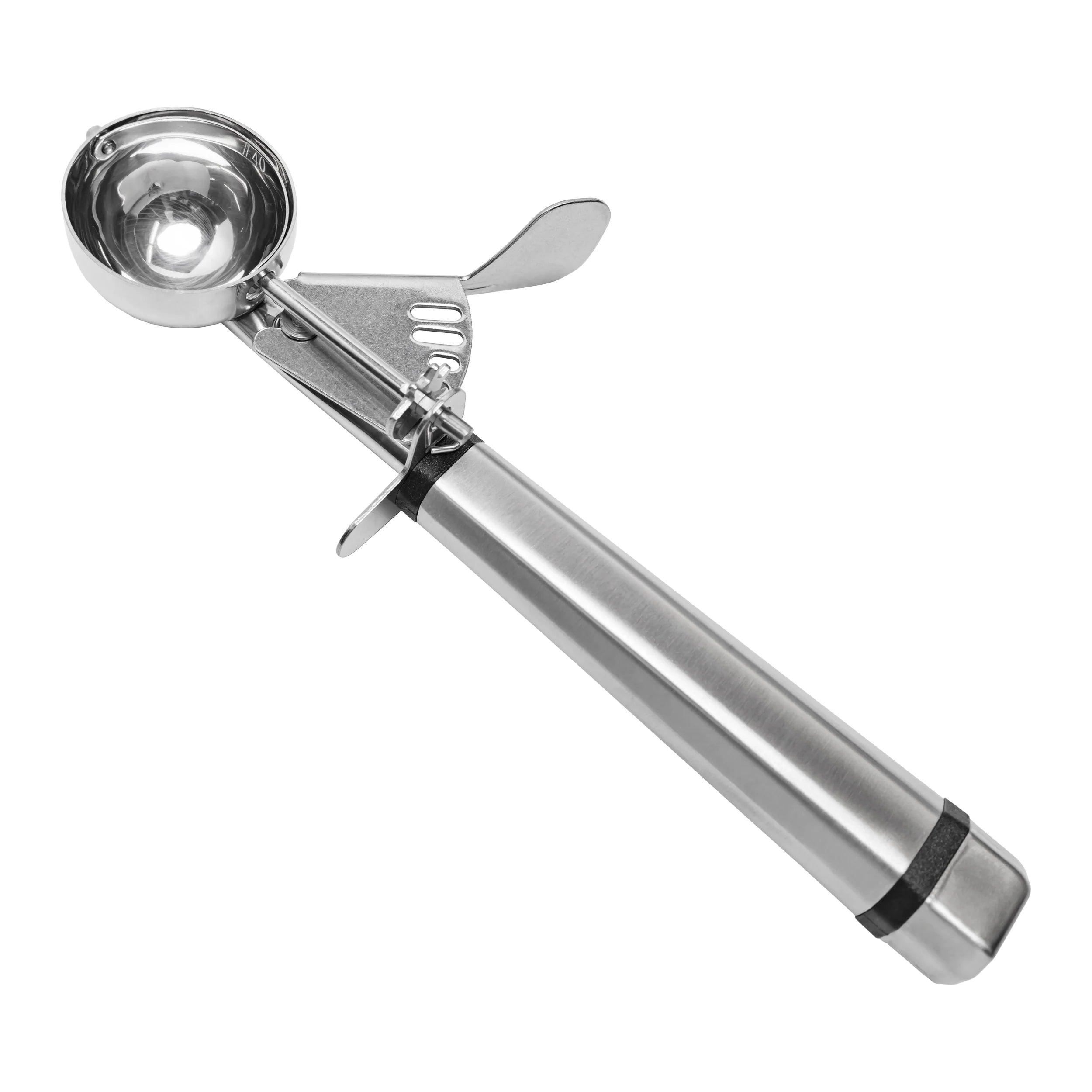 Fat Daddio's 0.8oz #40 Stainless Steel Ice Cream Scoop - Perfect for Gelato, Cookie Dough & Baking (Commercial & Home Use)