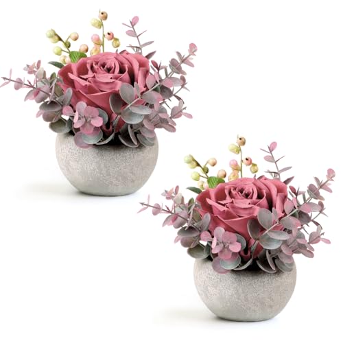 2 Pack Red Rose