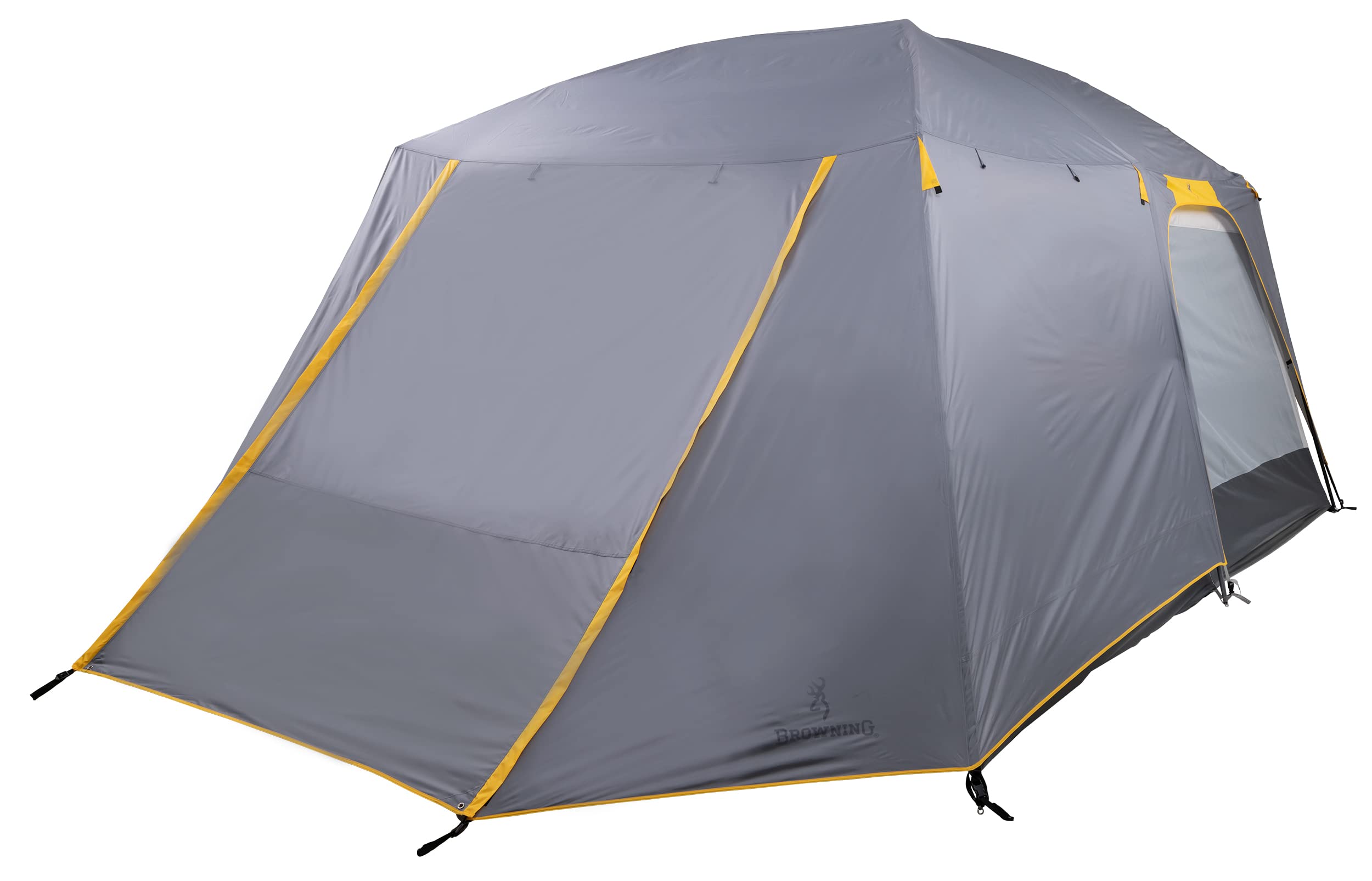 Browning Camping Big Horn Tent - 4 Person Waterproof Outdoor Dome Tent for Hiking, Backpacking & Family Camping - Lightweight & Easy Setup for Adventures