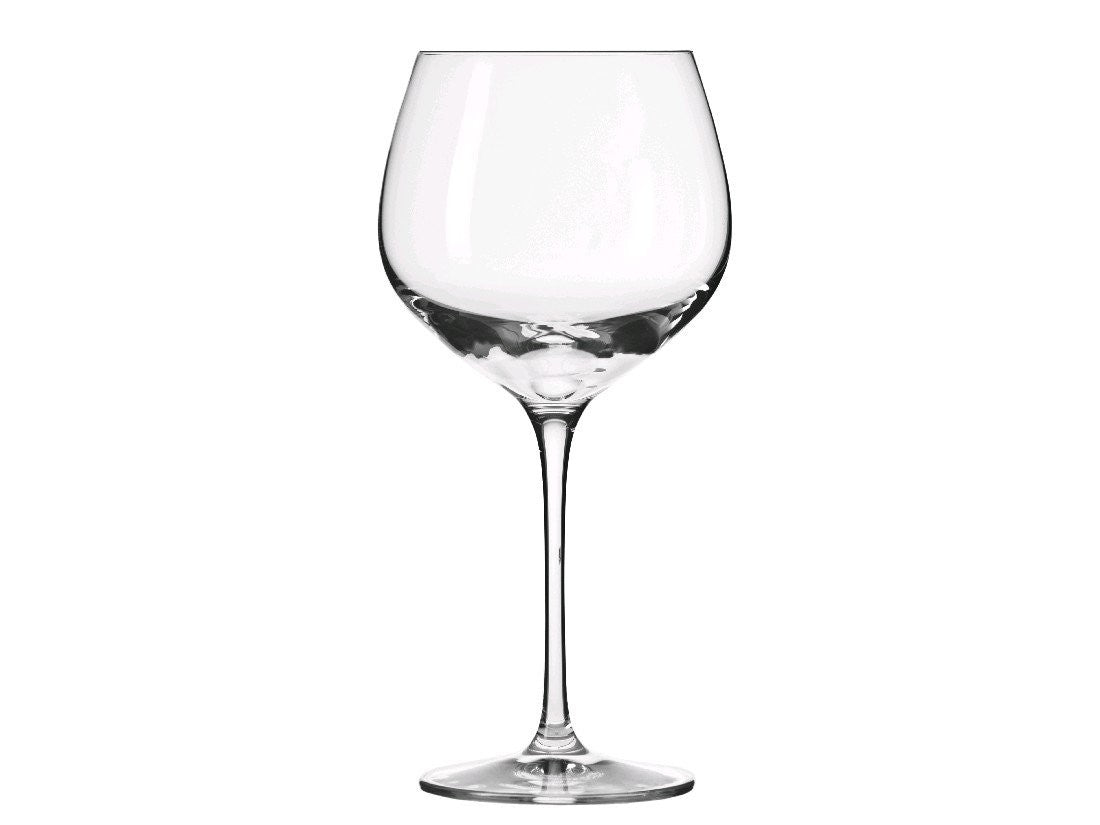 Premium Krosno Harmony Wine Glasses Set - 6 Piece 630ml Crystal Clear Gift Boxed for Red & White Wine - Perfect for Dinner Parties, Weddings & Home Entertaining