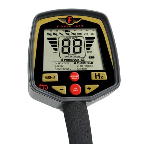 Fisher F70 Metal Detector with 10