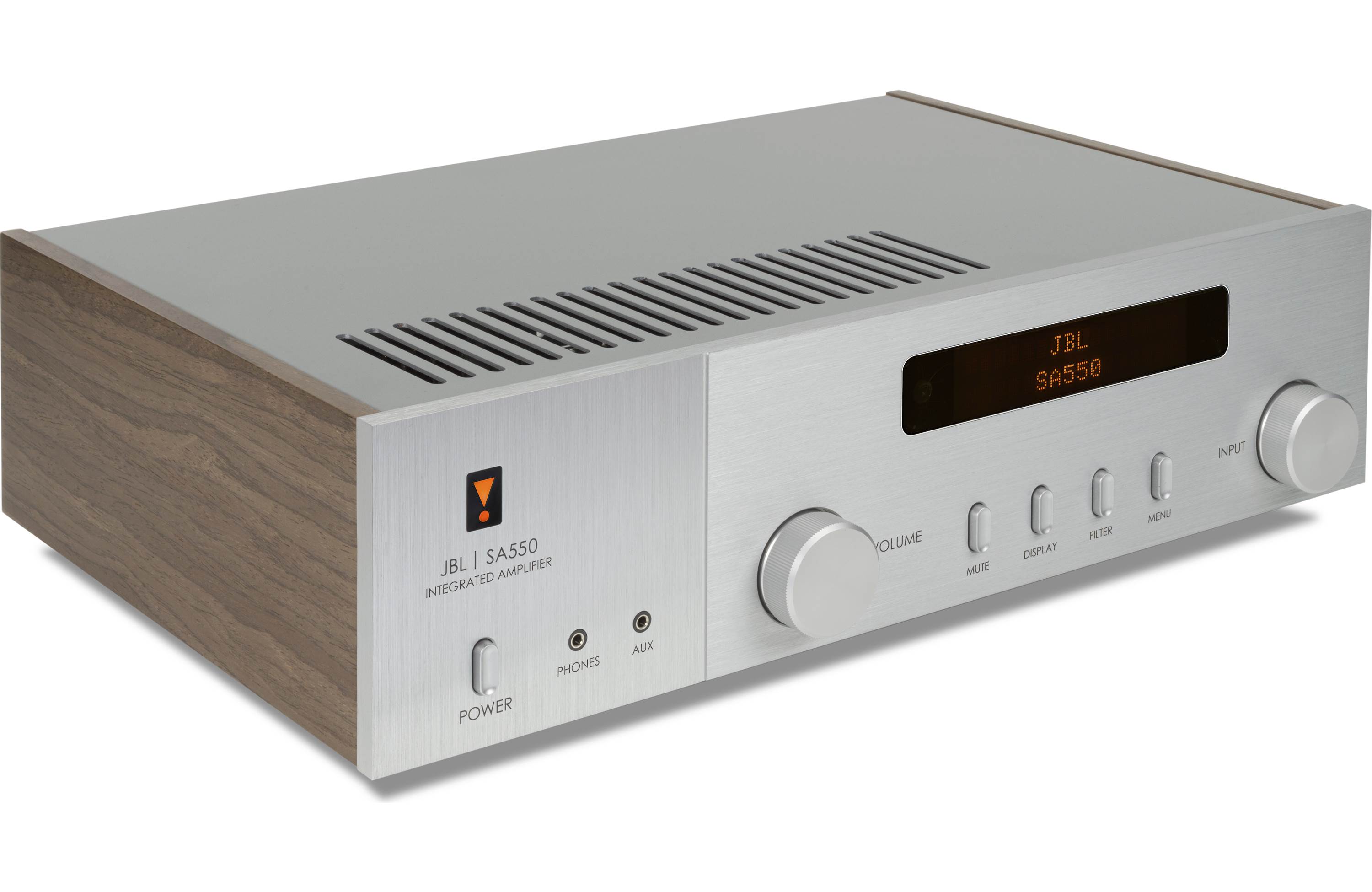 JBL SA550 Classic Bluetooth Integrated Amplifier - High-Fidelity Stereo Receiver for Home Audio, Wireless Streaming & Multi-Room Setup | Perfect for Living Room, Home Theater & Music Enthusiasts