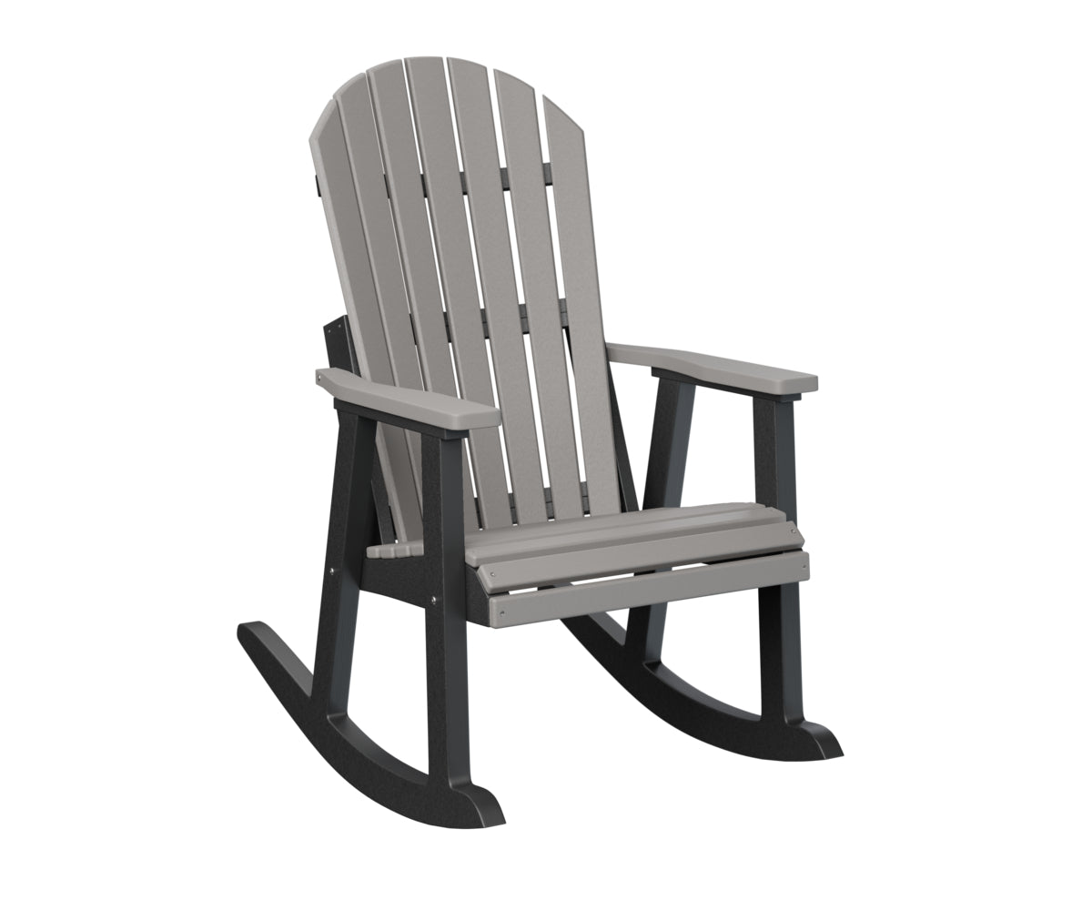 Berlin Gardens Comfo Back Rocker - Premium Outdoor Rocking Chair for Patio, Garden & Porch | Comfortable Relaxation with Ergonomic Design | Perfect for Reading, Lounging & Enjoying Nature