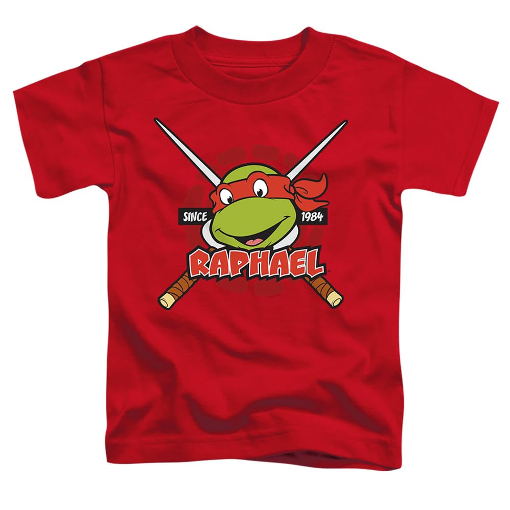 LOGOVISION TMNT Teenage Mutant Ninja Turtles 1984 Collection Unisex Toddler T-Shirt - Soft Cotton Kids Tee for Playtime & Family Outfits