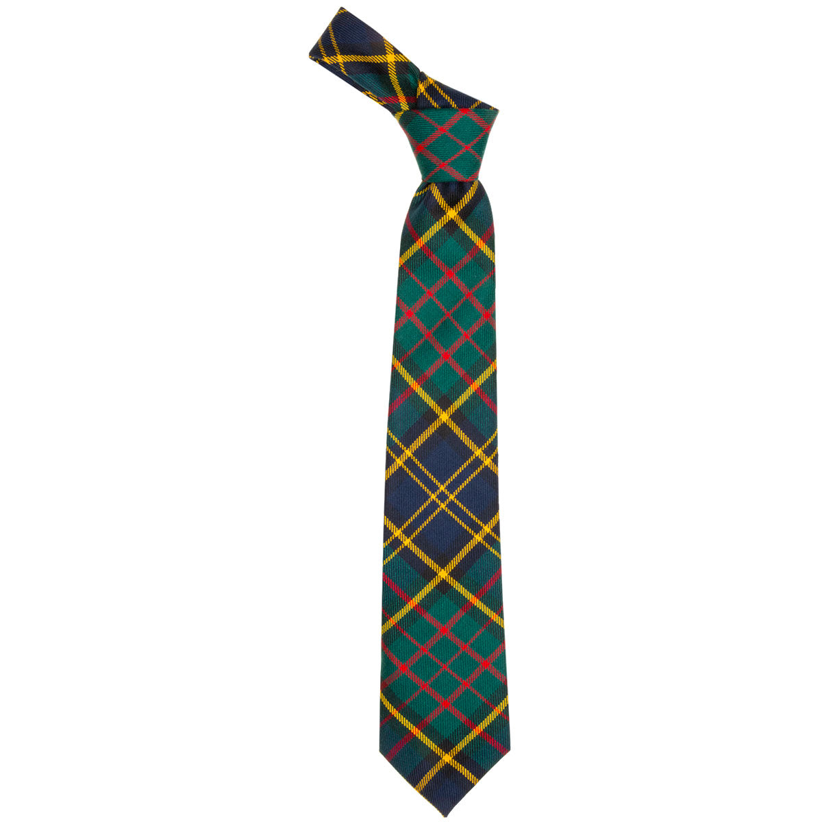 MacMillan Hunting Modern Tartan Tie - Classic Scottish Plaid Necktie for Men | Perfect for Weddings, Business & Formal Events