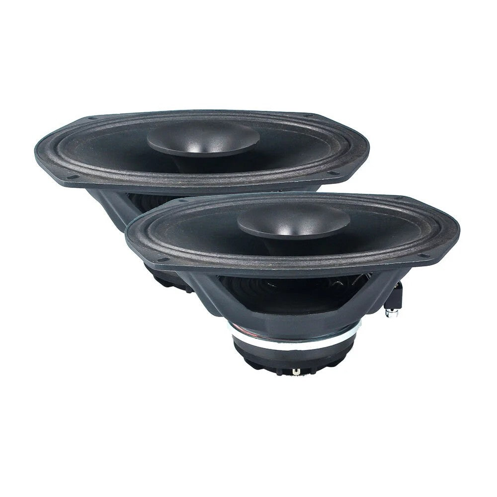Diamond Audio MP694 300W Peak (150W RMS) 6x9 Motorsport Series Pro Full Range Car Speakers with Compression Horn - Pair (Refurbished) | Perfect for Car Audio Upgrades & High-Performance Sound Systems