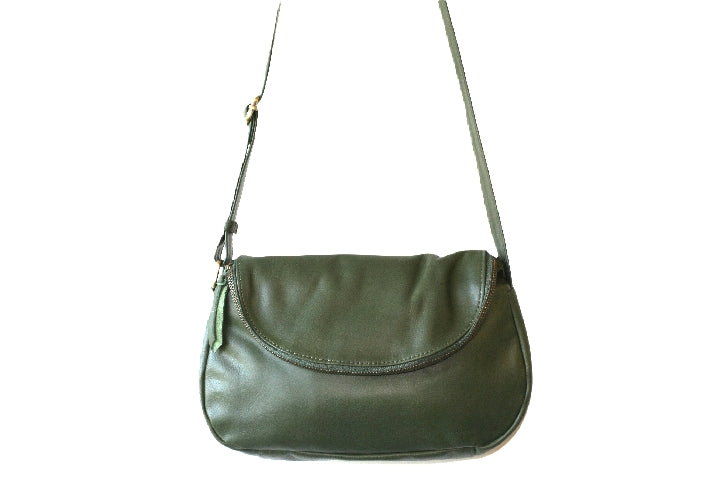 Bonnie Crossbody Sling Bag for Women - Olive Green Fashion Shoulder Purse - Perfect for Travel, Shopping & Everyday Use