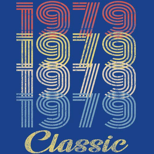 1979 Vintage Retro 46th Birthday Shirt for Men - Classic 46 Year Old Birthday Gift Idea - Perfect for 46th Birthday Parties & Celebrations