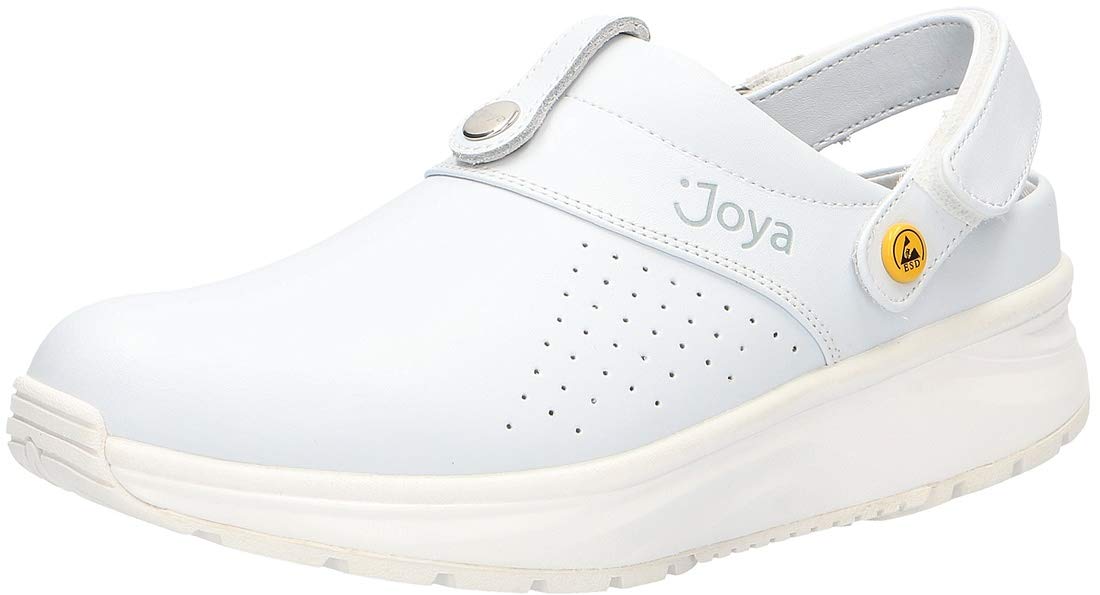 JOYA Men's IQ ESD Safety Leather Work Shoes - Anti-Static, Slip Resistant & Comfortable for Electricians, Engineers & Industrial Workers