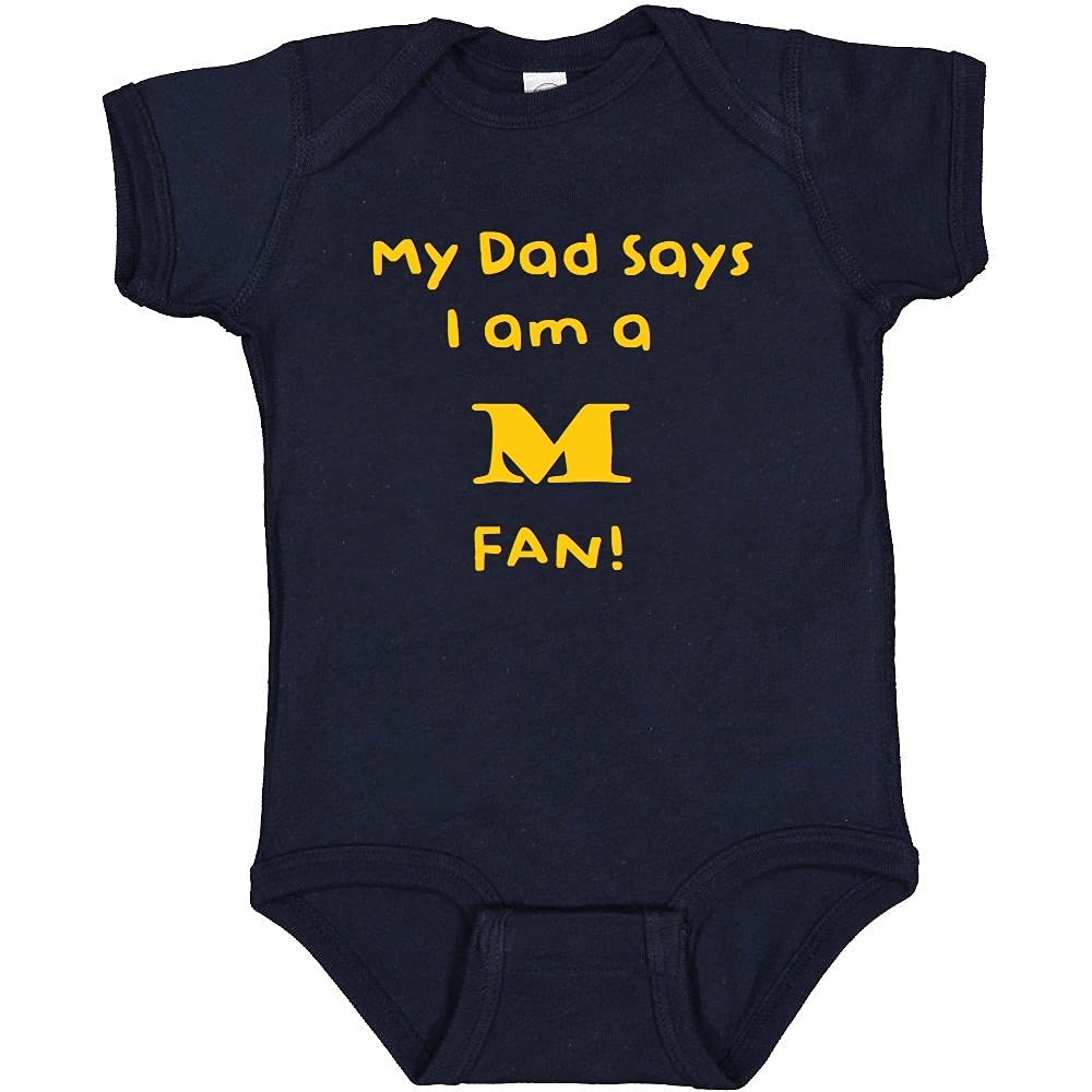 Adorable College Football Fan Baby Bodysuit - Perfect Newborn Shower Gift for Sports-Loving Families | Game Day Outfits & Photo Props