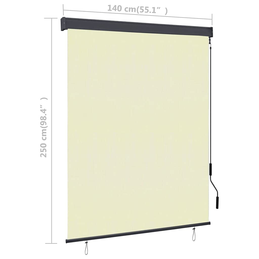 Premium Outdoor Roller Shade Blinds 55