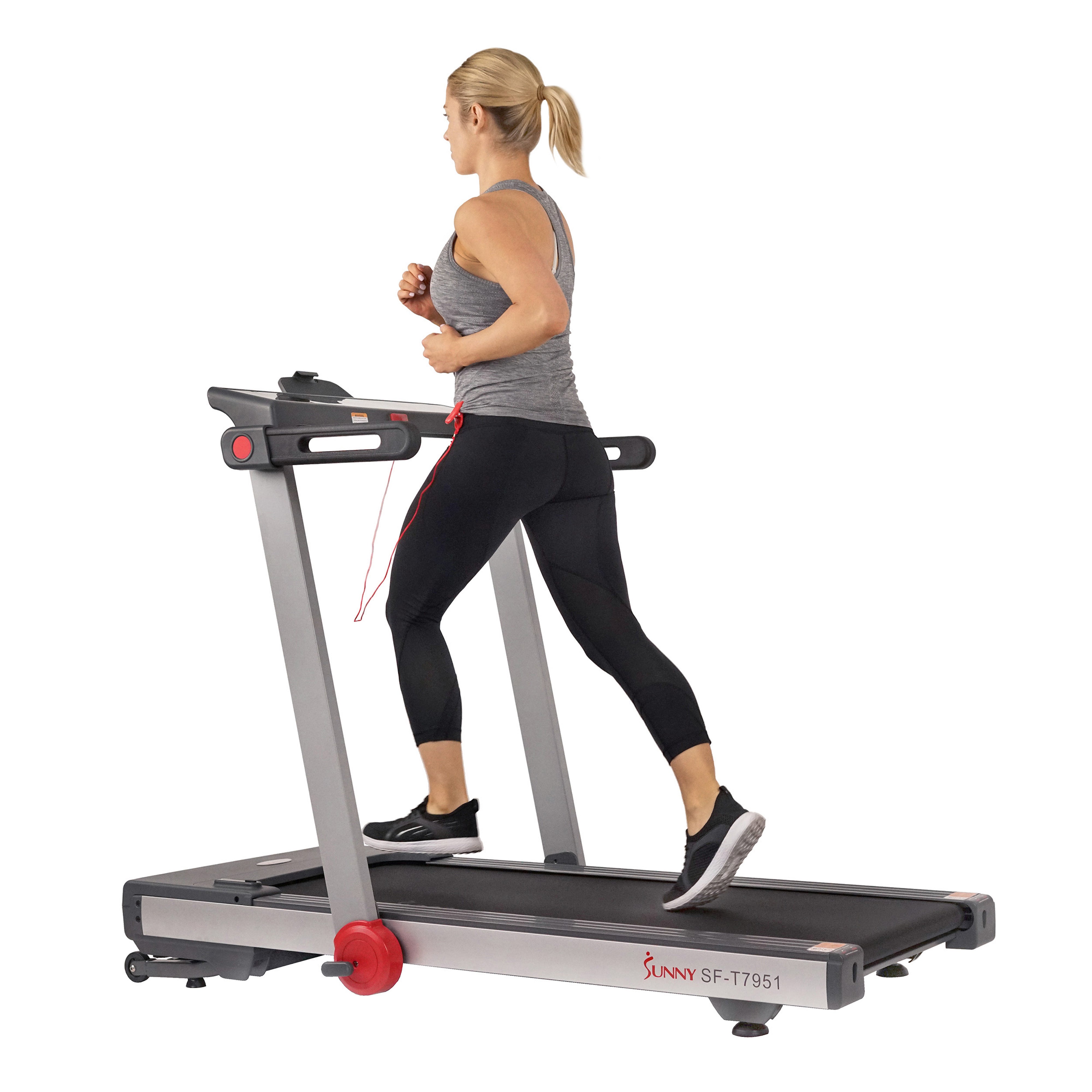 Auto Incline Treadmill - Motorized Folding Treadmill for Home Gym with 12% Incline, 300 lb Capacity - Perfect for Cardio, Running & Weight Loss Workouts