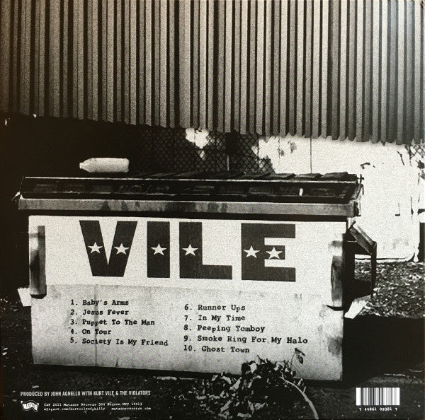 Kurt Vile - Smoke Ring For My Halo Vinyl LP Album (Limited Edition Reissue, Mint Condition) - Perfect for Record Collectors & Indie Music Lovers