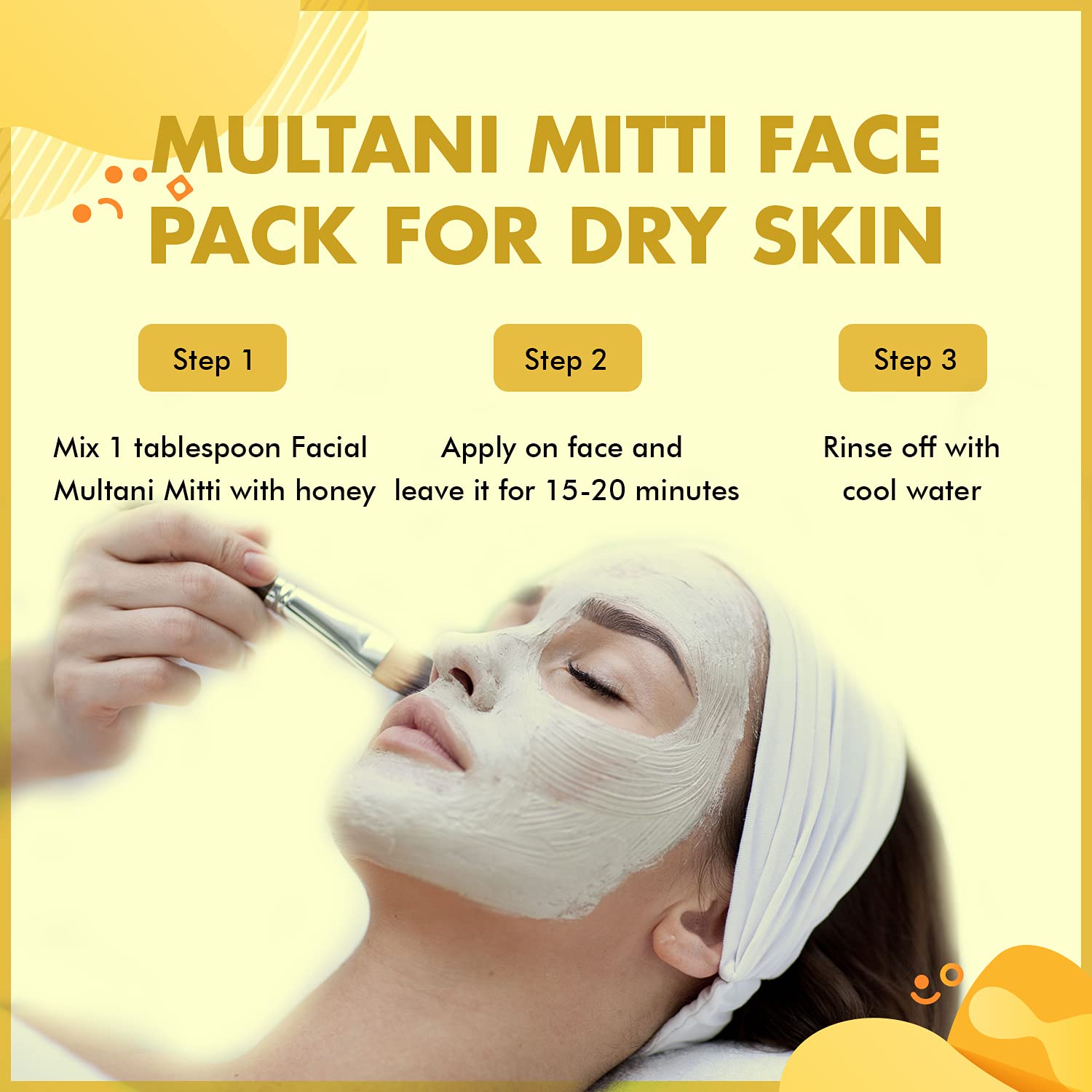 Best Ayurvedic Amrita Multani Mitti Clay Face Mask for Acne, Pimples & Skin Brightening - 200g | Natural Skin Care for Oily & Acne-Prone Skin | Perfect for Daily Detox & Glowing Complexion