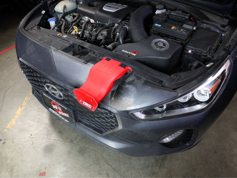 aFe 18-20 Hyundai Elantra GT L4 1.6L Turbo Takeda Momentum Dynamic Air Scoop Intake System - Red - Performance Upgrade for Better Engine Airflow & Acceleration