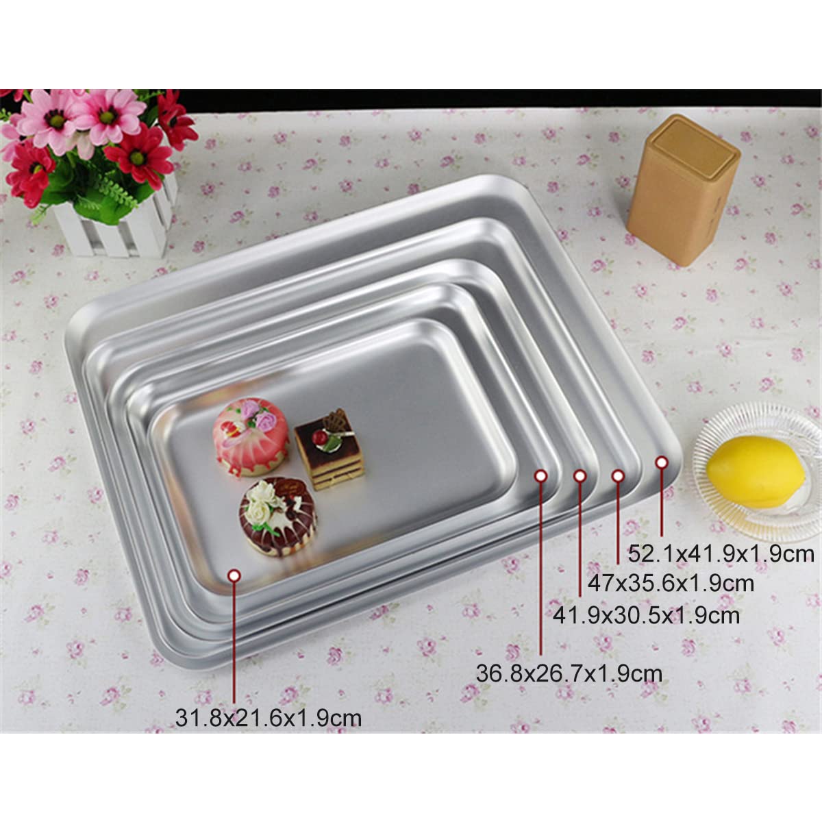 Premium Stainless Steel Baking Sheet - 18.5