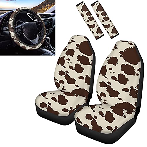 Brown Cow Print