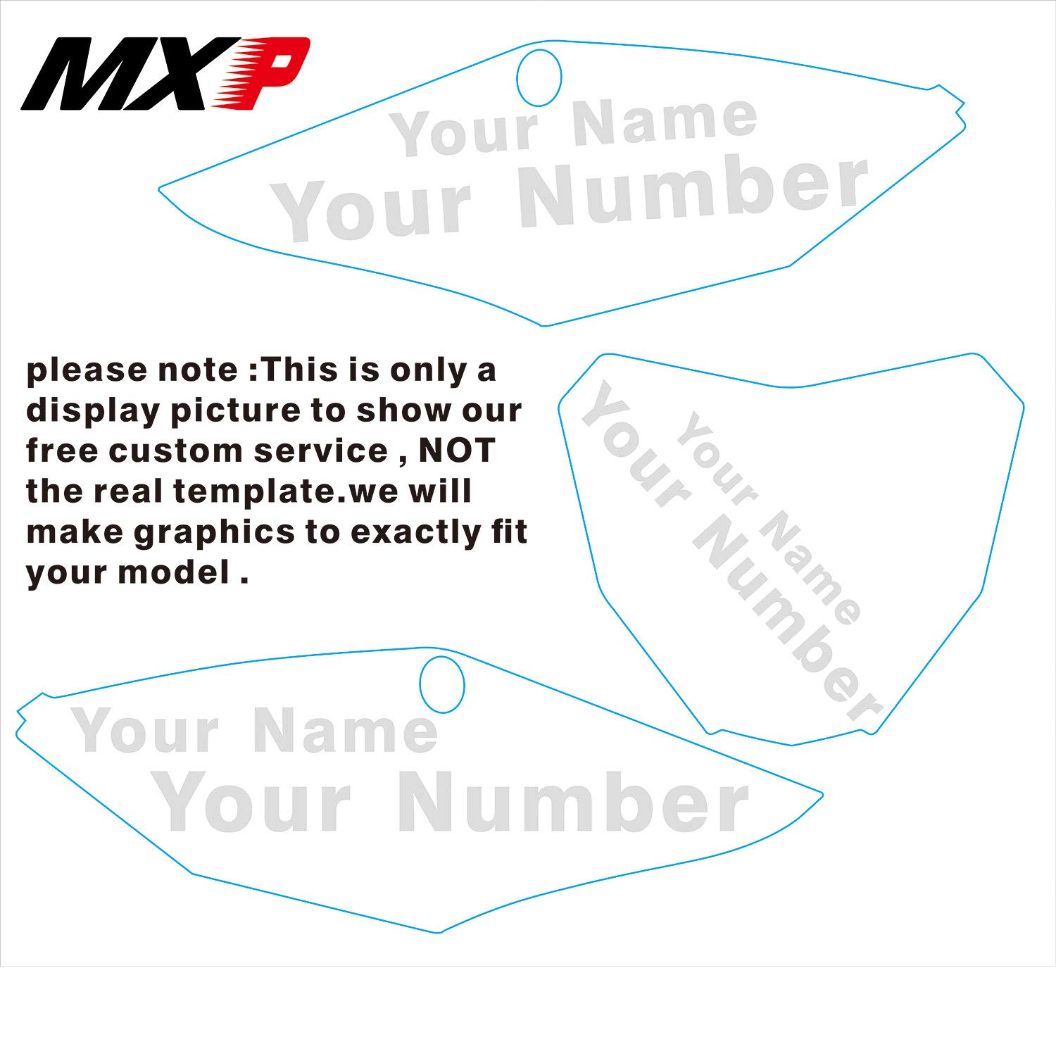 Custom Dirt Bike Decals & Motocross Stickers for KTM 125 200 250 300 350 450 500 EXC (2008-2011 Models) - High-Quality Motorcycle Graphics for Off-Road Racing & Trail Riding