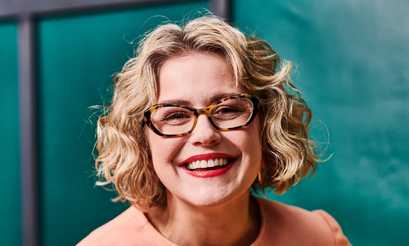 eyebobs Spunky Premium Reading Glasses for Women & Men | Stylish Cat-Eye Frames for Reading, Working & Computer Use