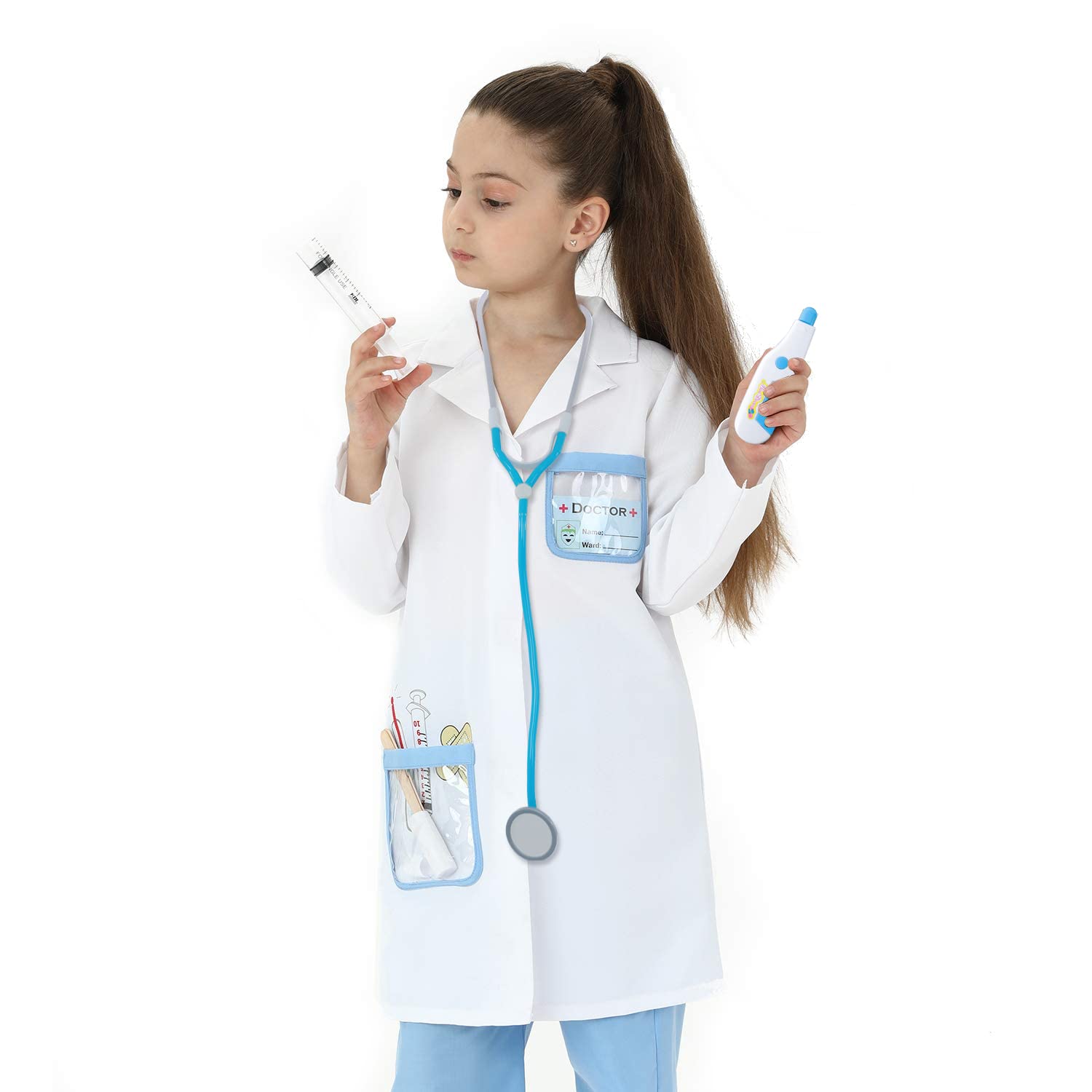 Lingway Kids Pretend Play Costume Set - Role Play Dress Up Outfits for Boys & Girls - Perfect for Halloween, Birthday Parties & Pretend Play Activities