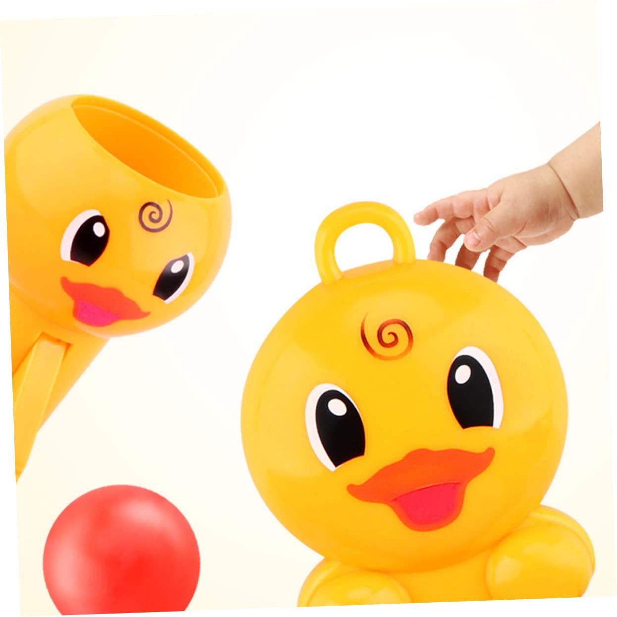 VICASKY 3 Sets Bath Toys for Toddlers - Waterproof Shower Toys, Fun Bathtub Playset for Kids, Yellow Plastic Duck & Animal Toys - Perfect for Baby Bath Time & Sensory Play