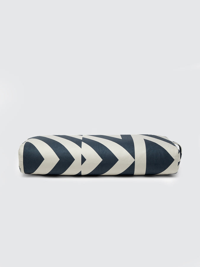 Manduka Rectangular Enlight Technology Meditation Bolster Cushion - Premium Yoga Support for Back, Hips & Knees - Ideal for Meditation, Yin Yoga & Home Relaxation